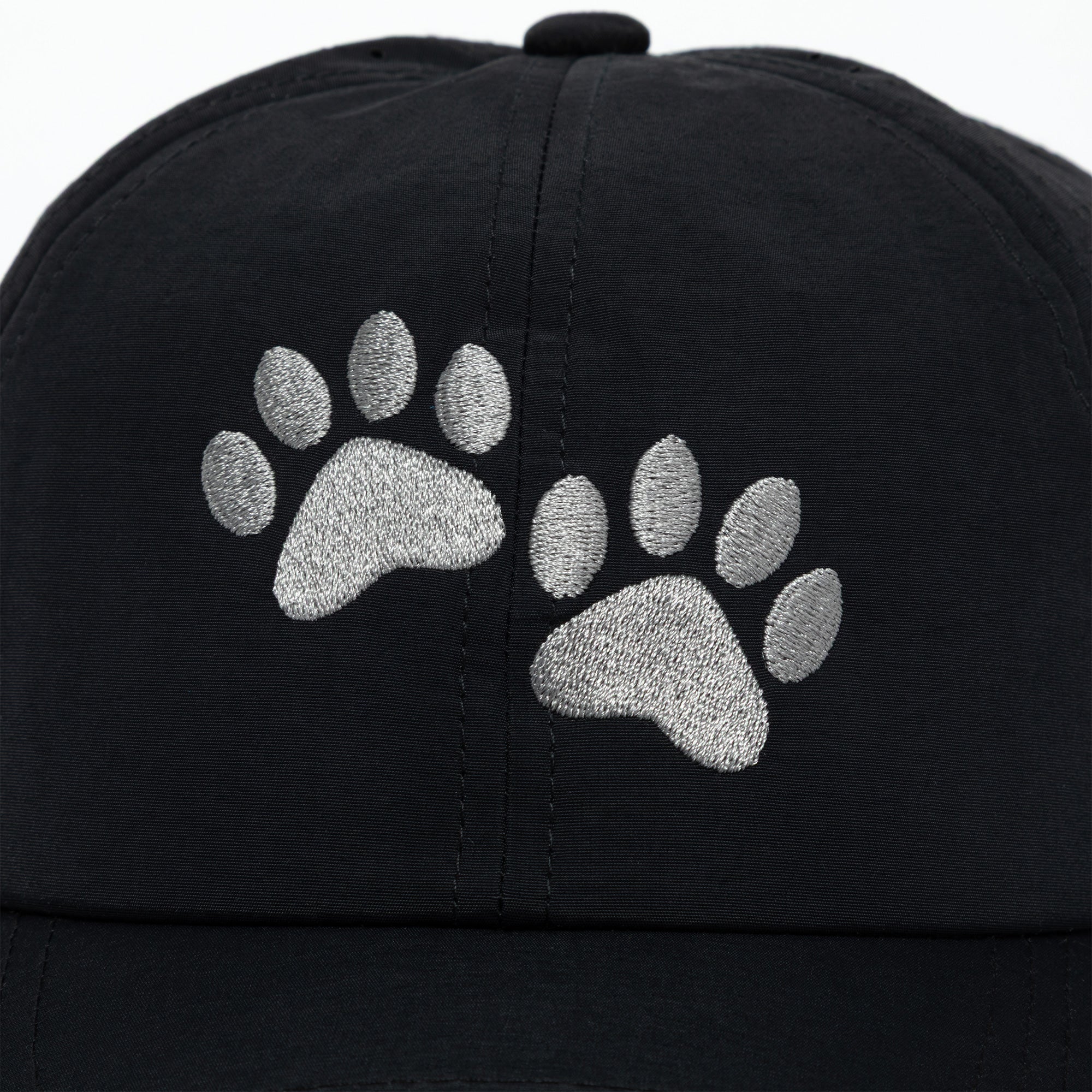 Paw Print Ponytail Baseball Cap - Breathable Mesh, Adjustable Fit - Image 7