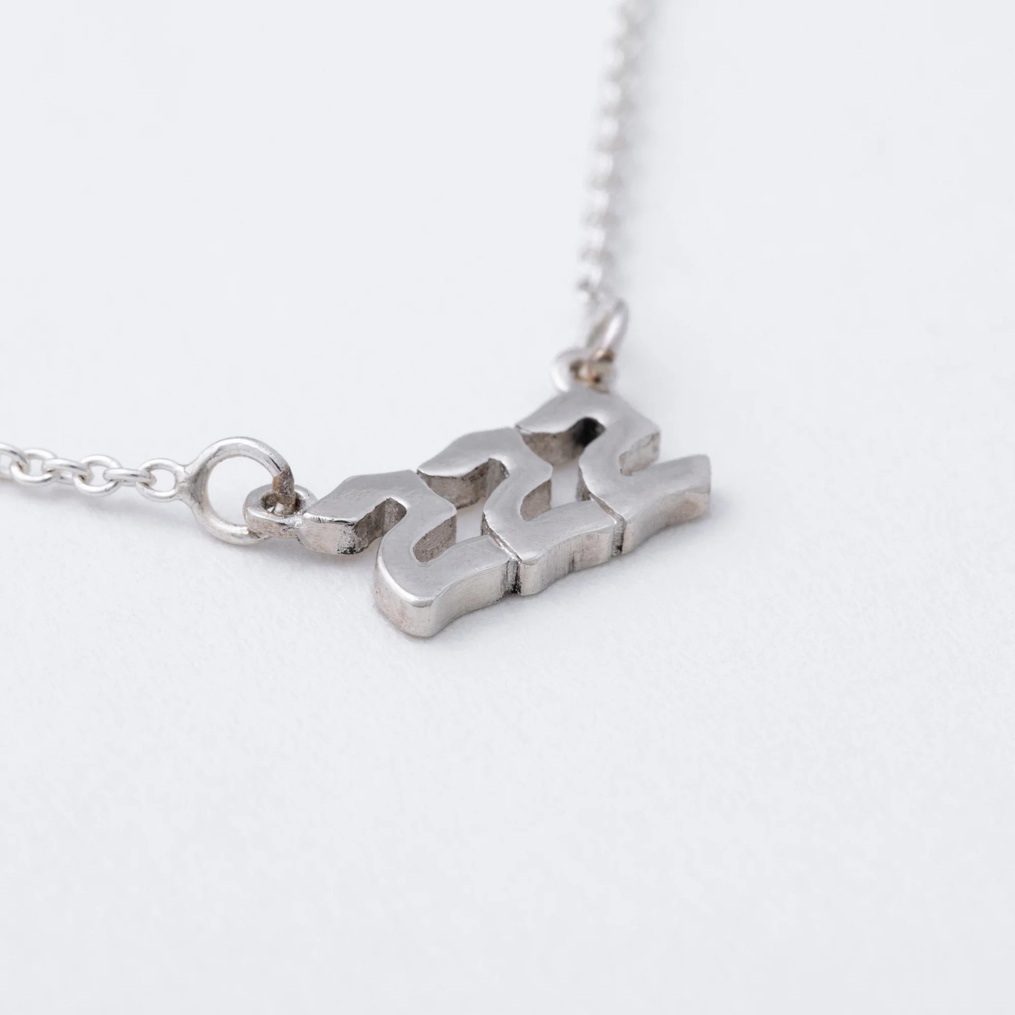 Sterling Angel Number Necklace in a Bottle Gift - Image 10