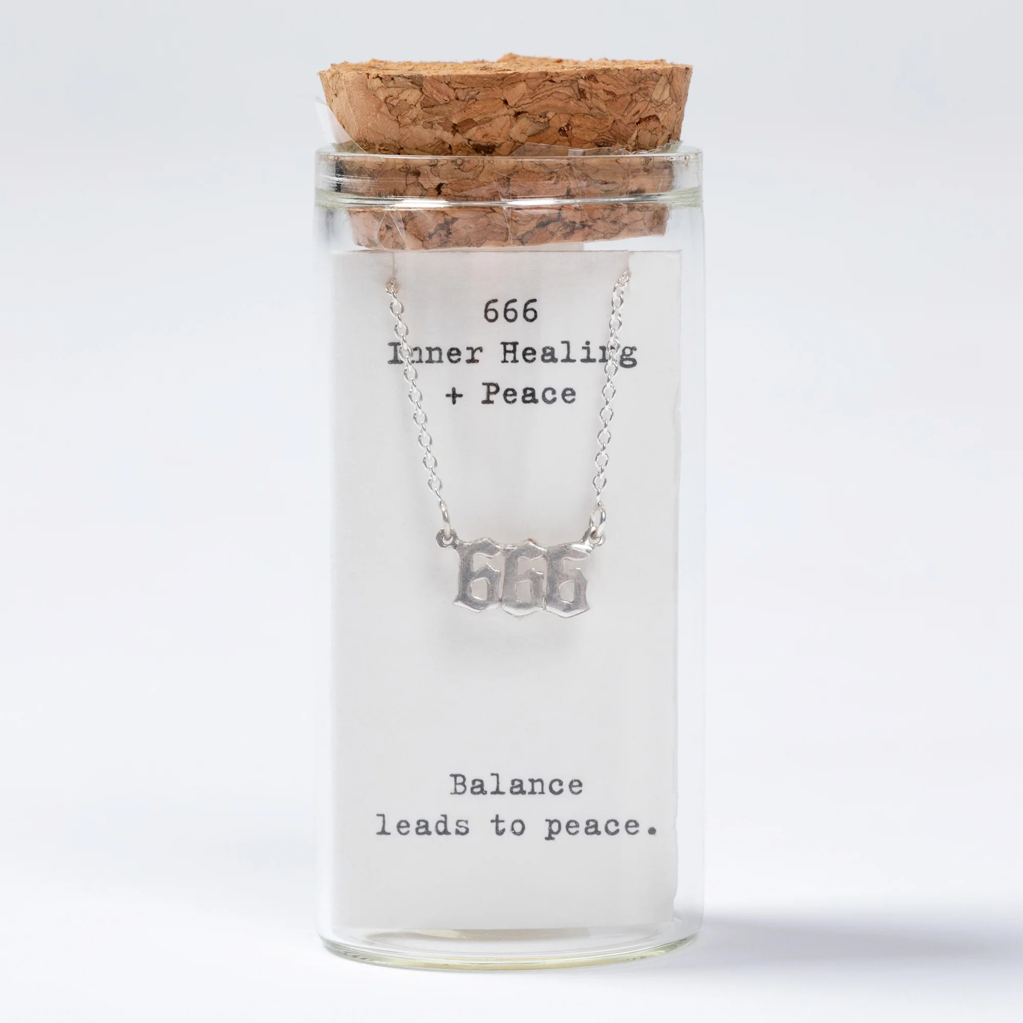 Sterling Angel Number Necklace in a Bottle Gift - Image 20