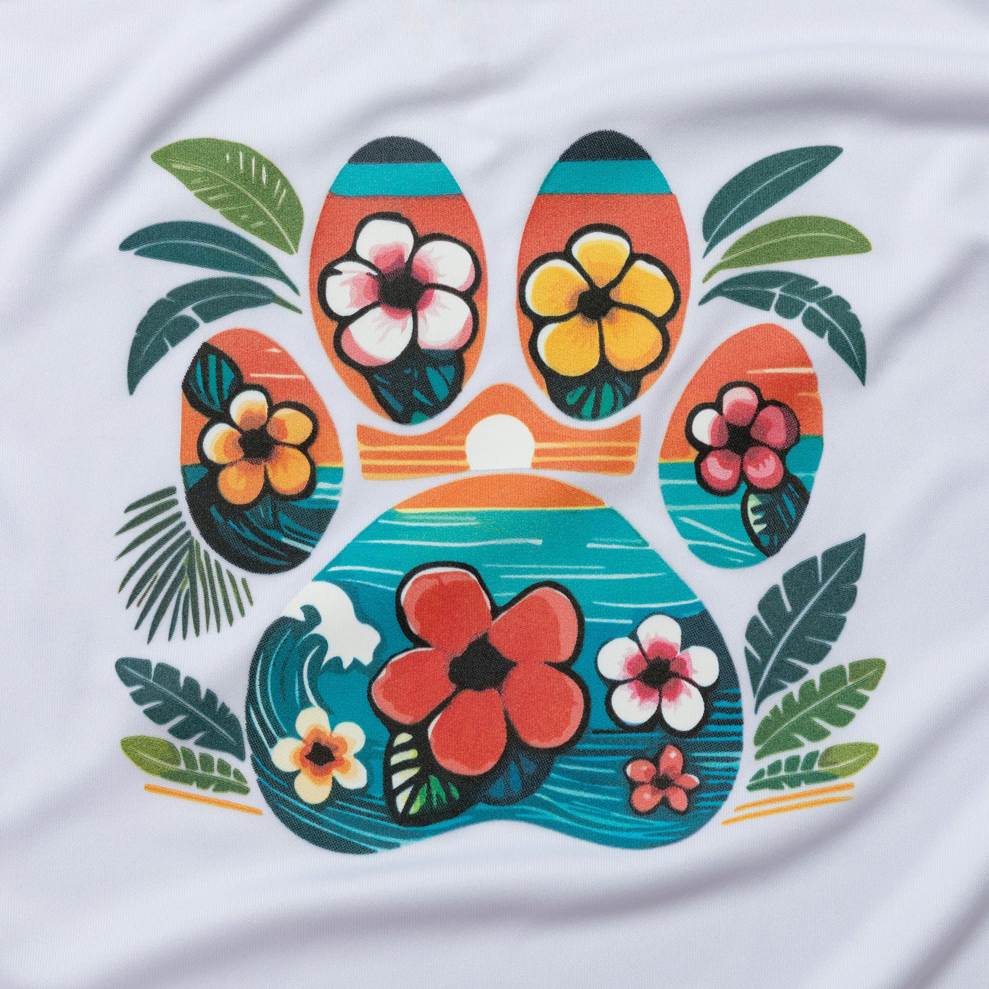Tropical Paw UPF 40+ Cooling Performance Long Sleeve Sun Shirt - Image 10