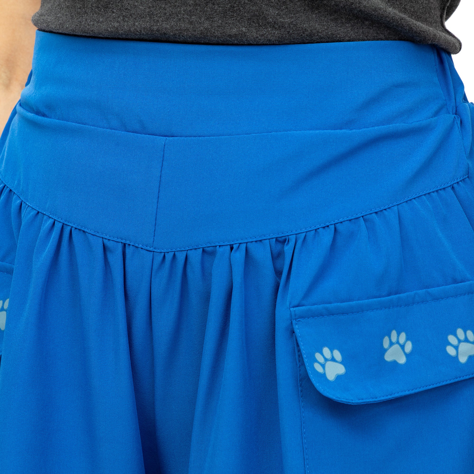 Paw Print Lightweight Performance Shorts with Cargo Pockets - Image 12