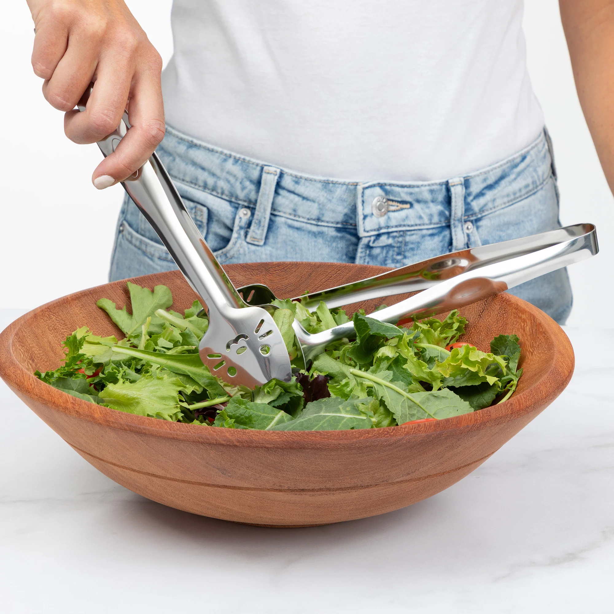 Paws in the Kitchen Stainless Steel Tongs - Set of 2 - Image 3
