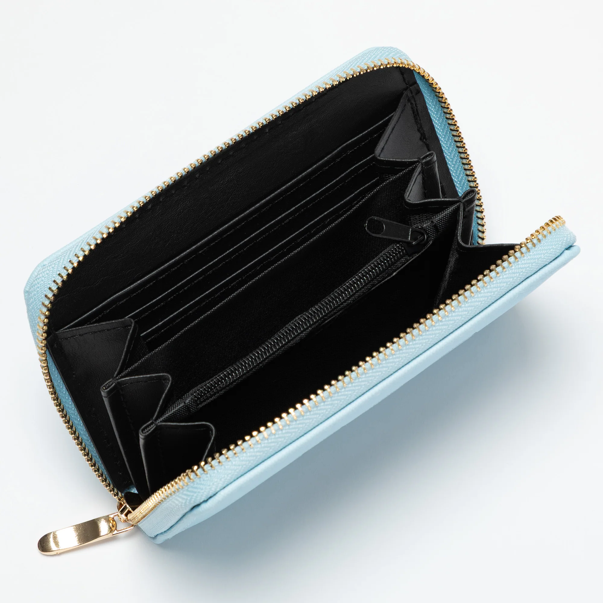 Cat Mom & Dog Mom Faux Leather Zip Around Wallet - Image 3