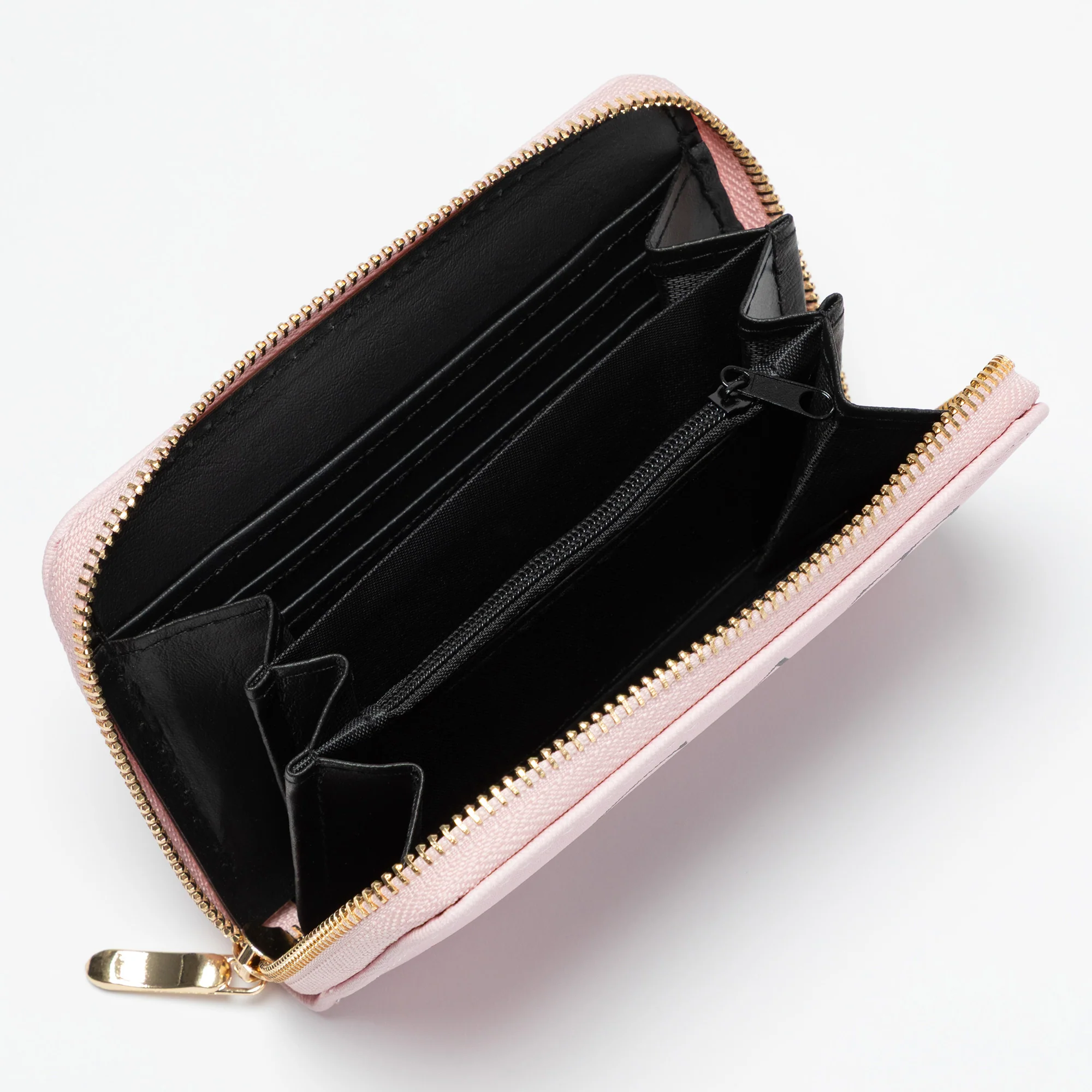 Cat Mom & Dog Mom Faux Leather Zip Around Wallet - Image 9