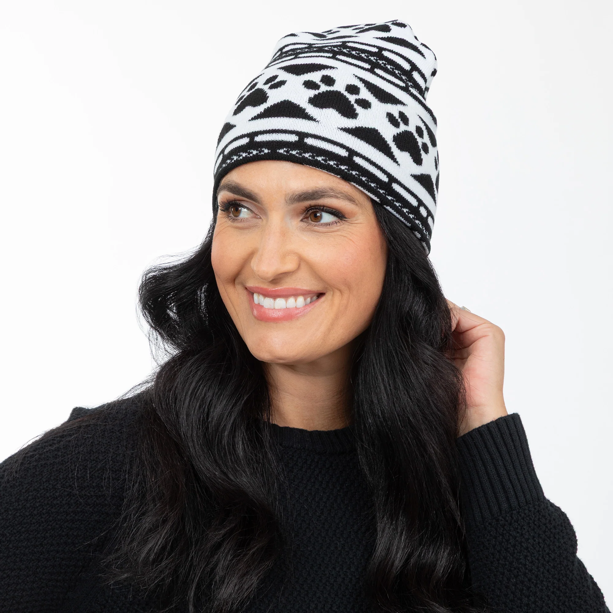Lovely Paws Knit Beanie - Image 5