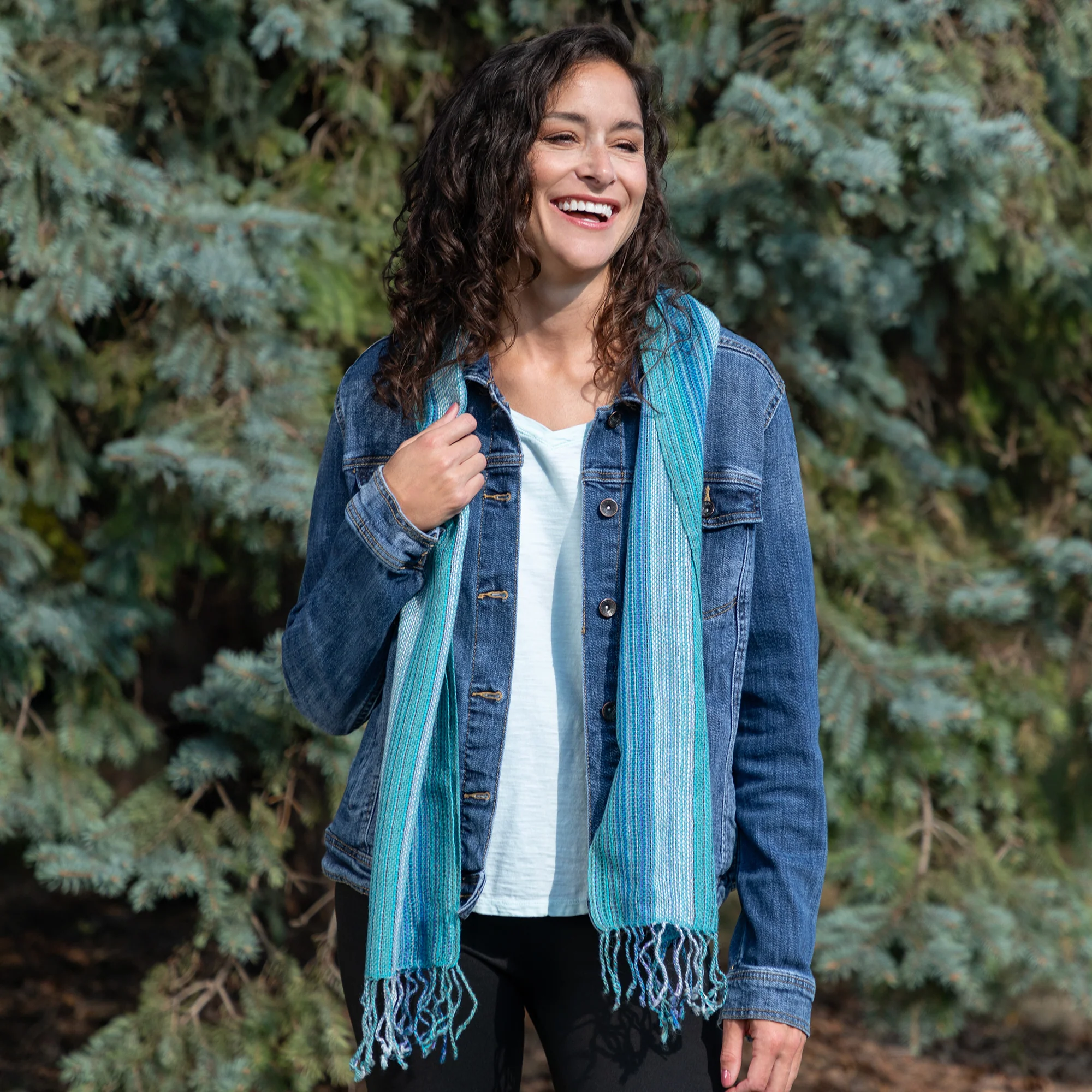 Hand-loomed Alpaca Scarf | Fair Trade, 100% Alpaca Fiber - Image 25