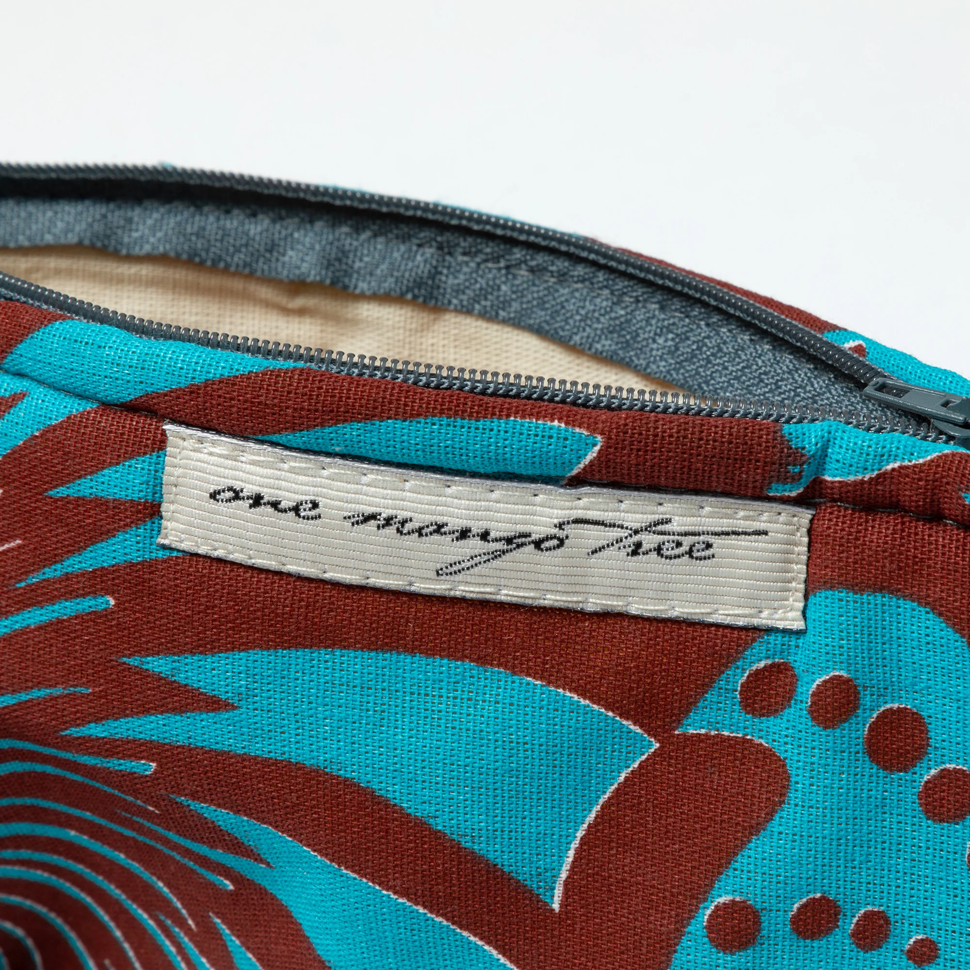 Ugandan Organic Waxcloth Wristlet - Image 17