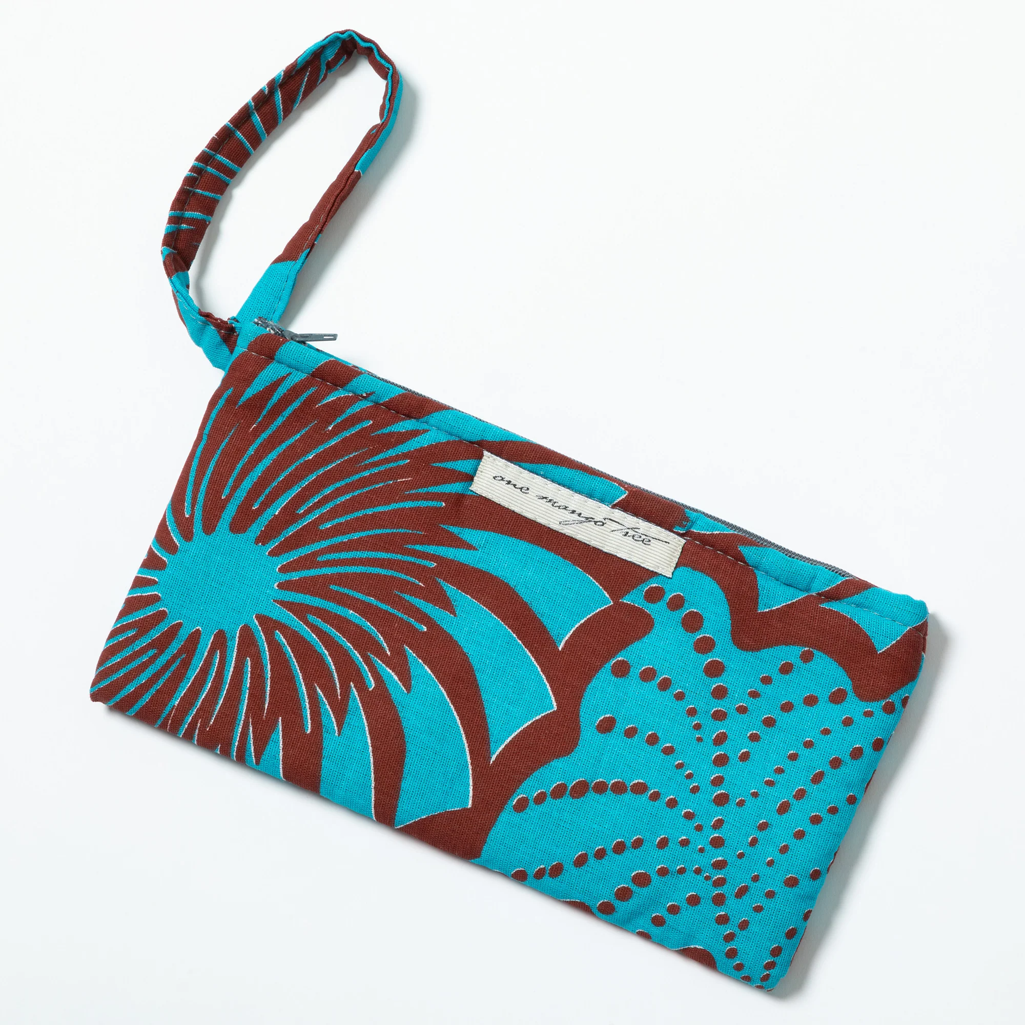 Ugandan Organic Waxcloth Wristlet - Image 18
