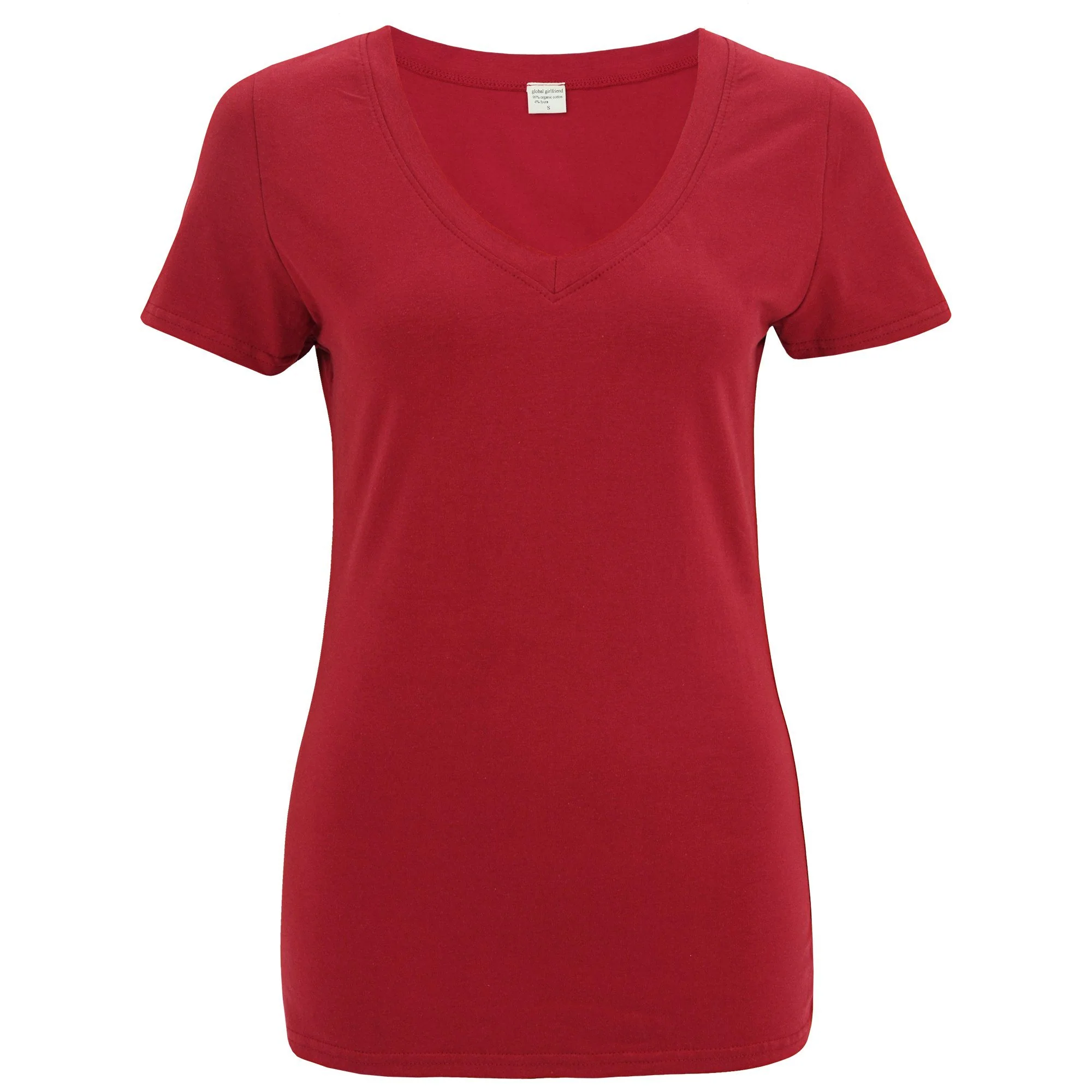 Organic Essentials V-Neck Tee - Image 3