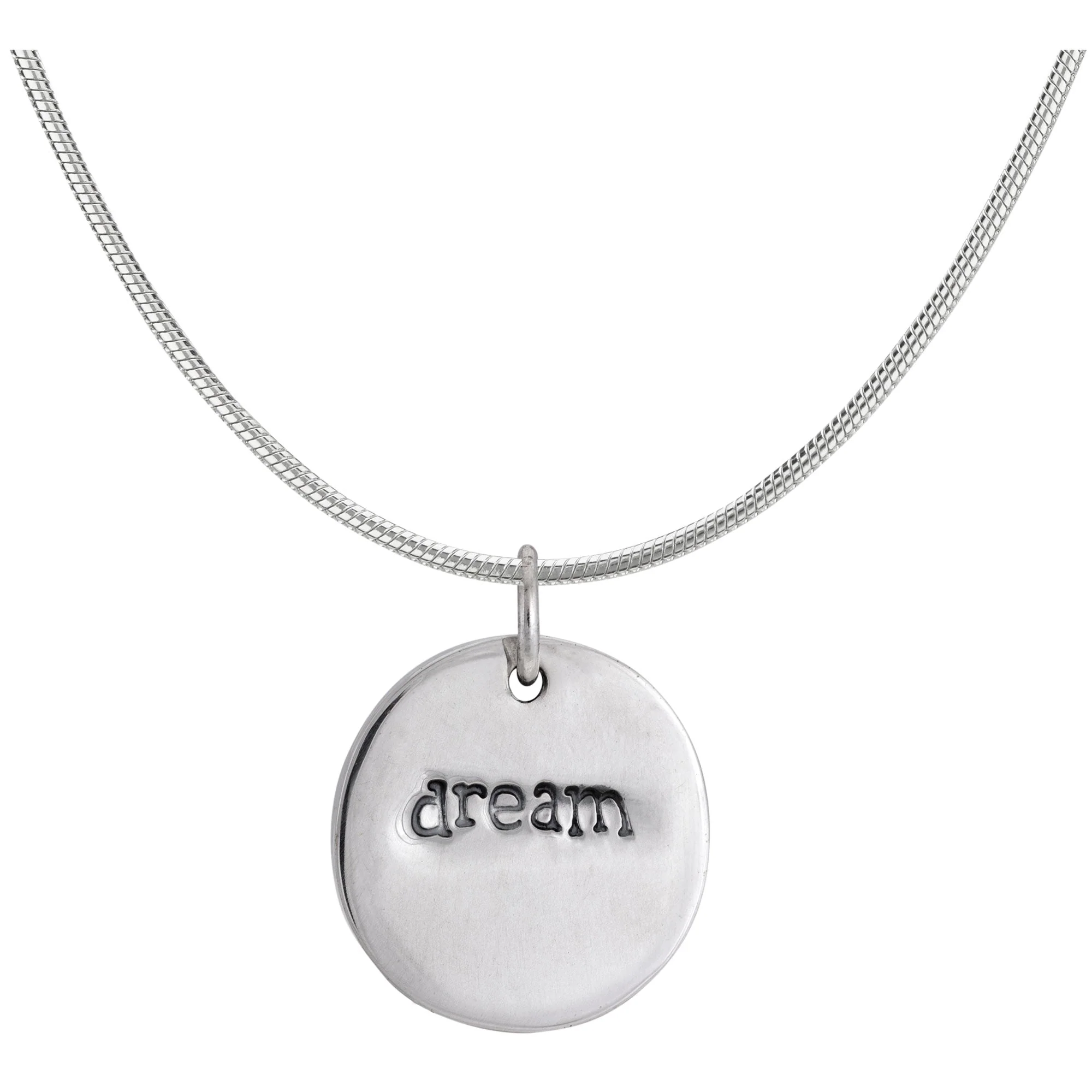 Believe Dream Double Sided Sterling Necklace - Image 4