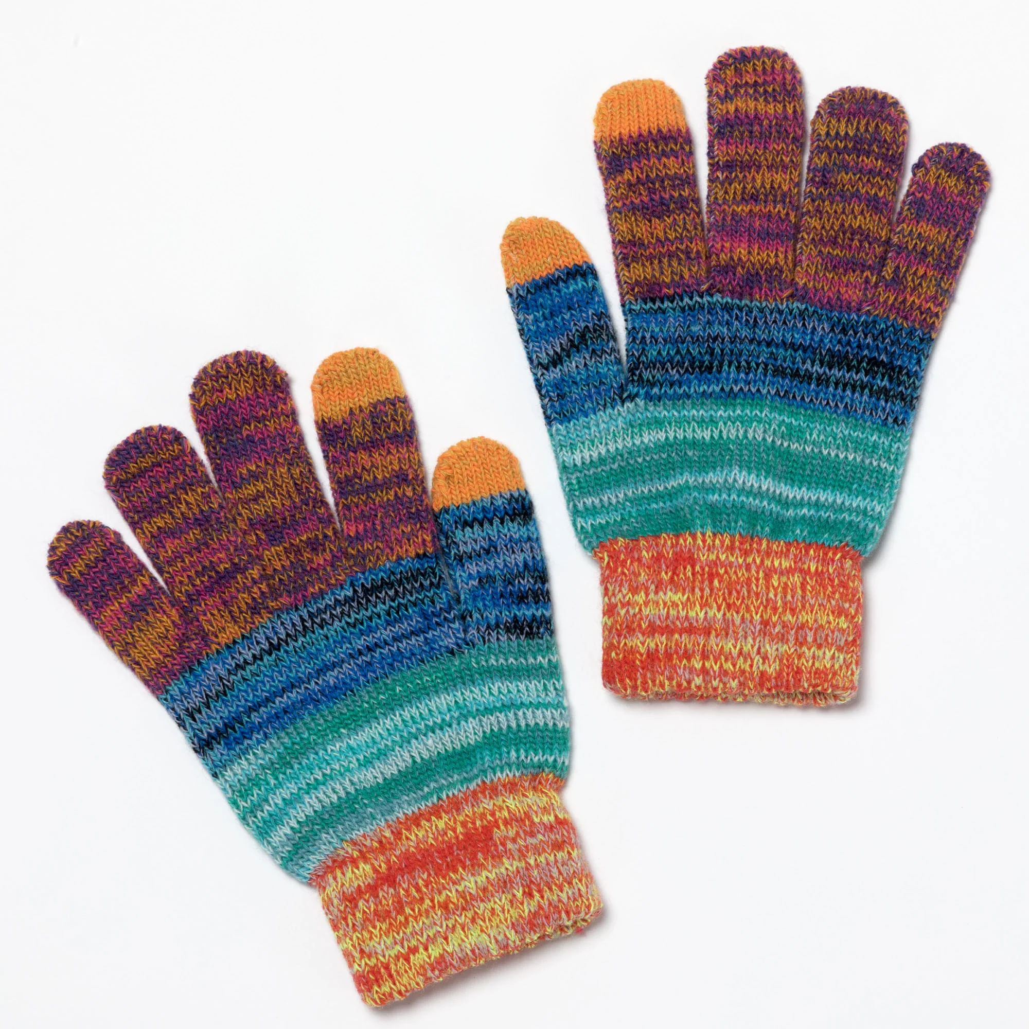 Rainbow Delight Touch Screen Gloves - Image 15