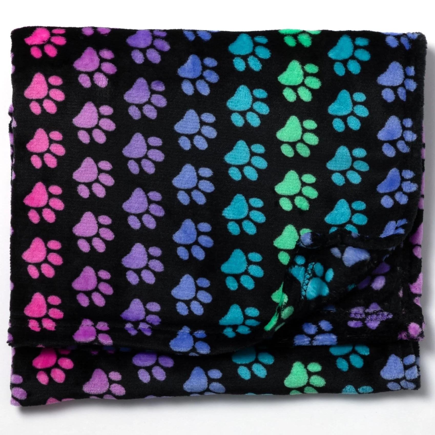 Super Cozy™ Fleece Paw Print Throw Blanket - Image 22
