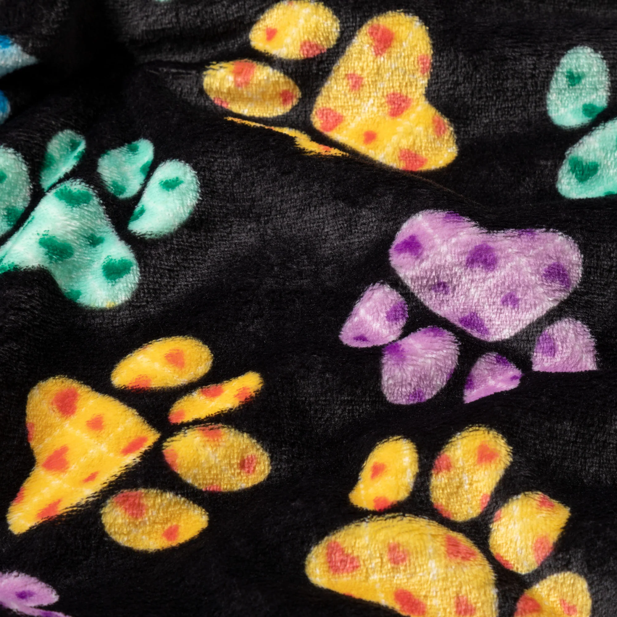Super Cozy™ Fleece Paw Print Throw Blanket - Image 28
