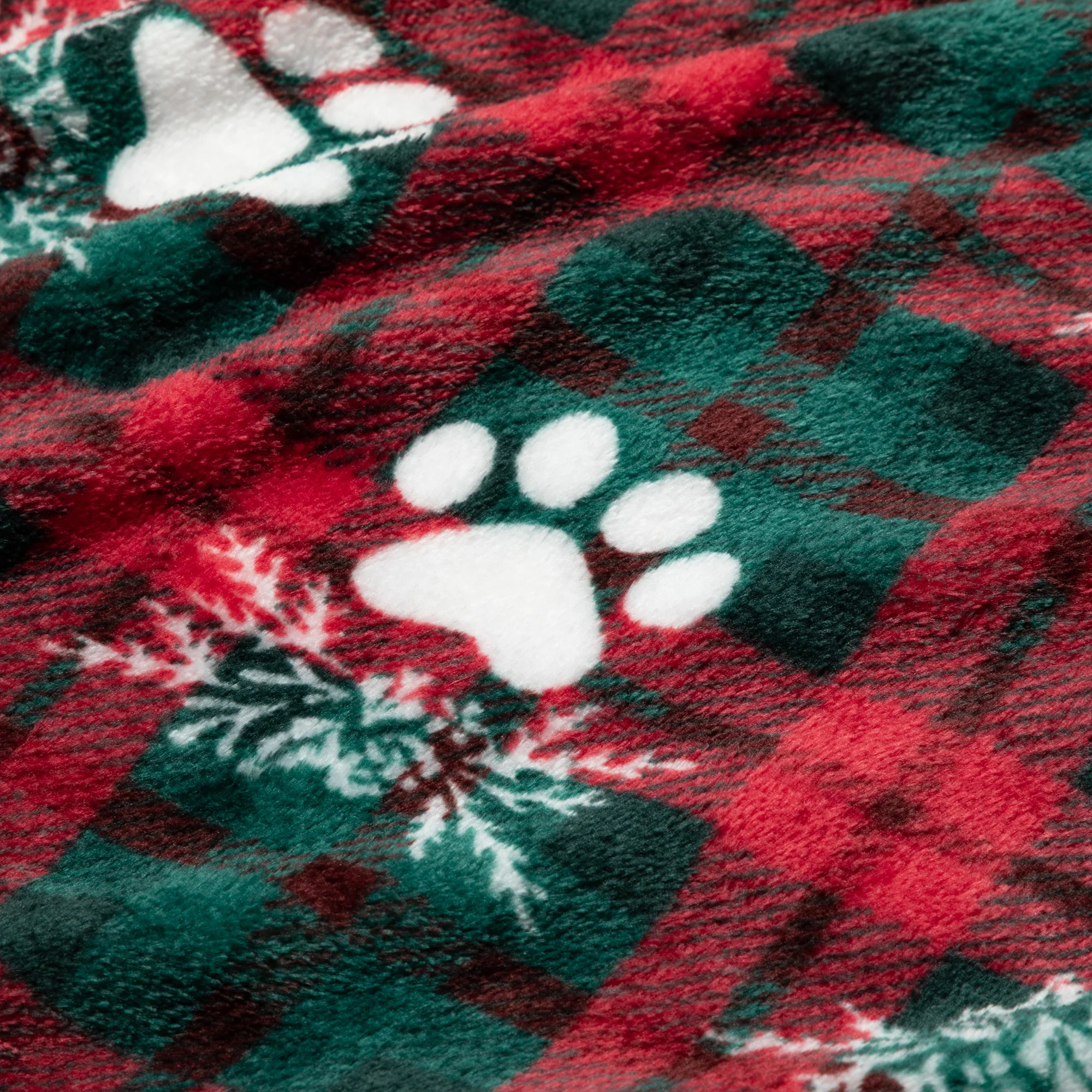 Super Cozy™ Fleece Paw Print Throw Blanket - Image 31