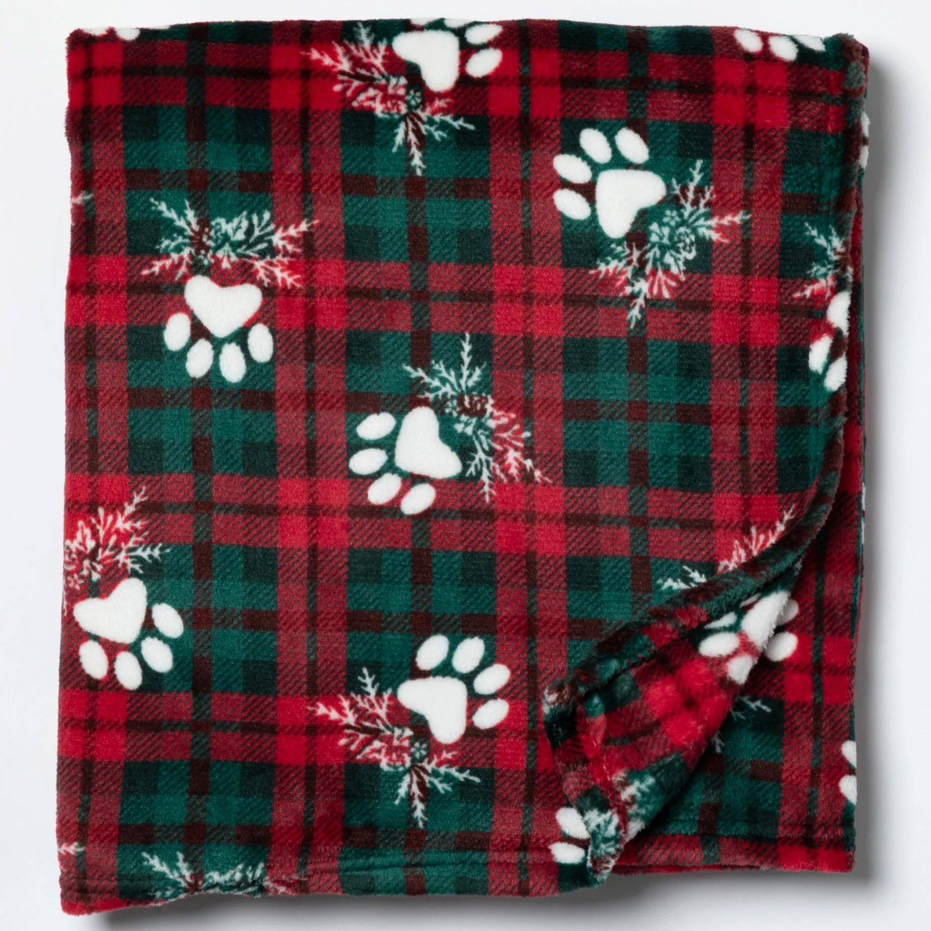 Super Cozy™ Fleece Paw Print Throw Blanket - Image 32