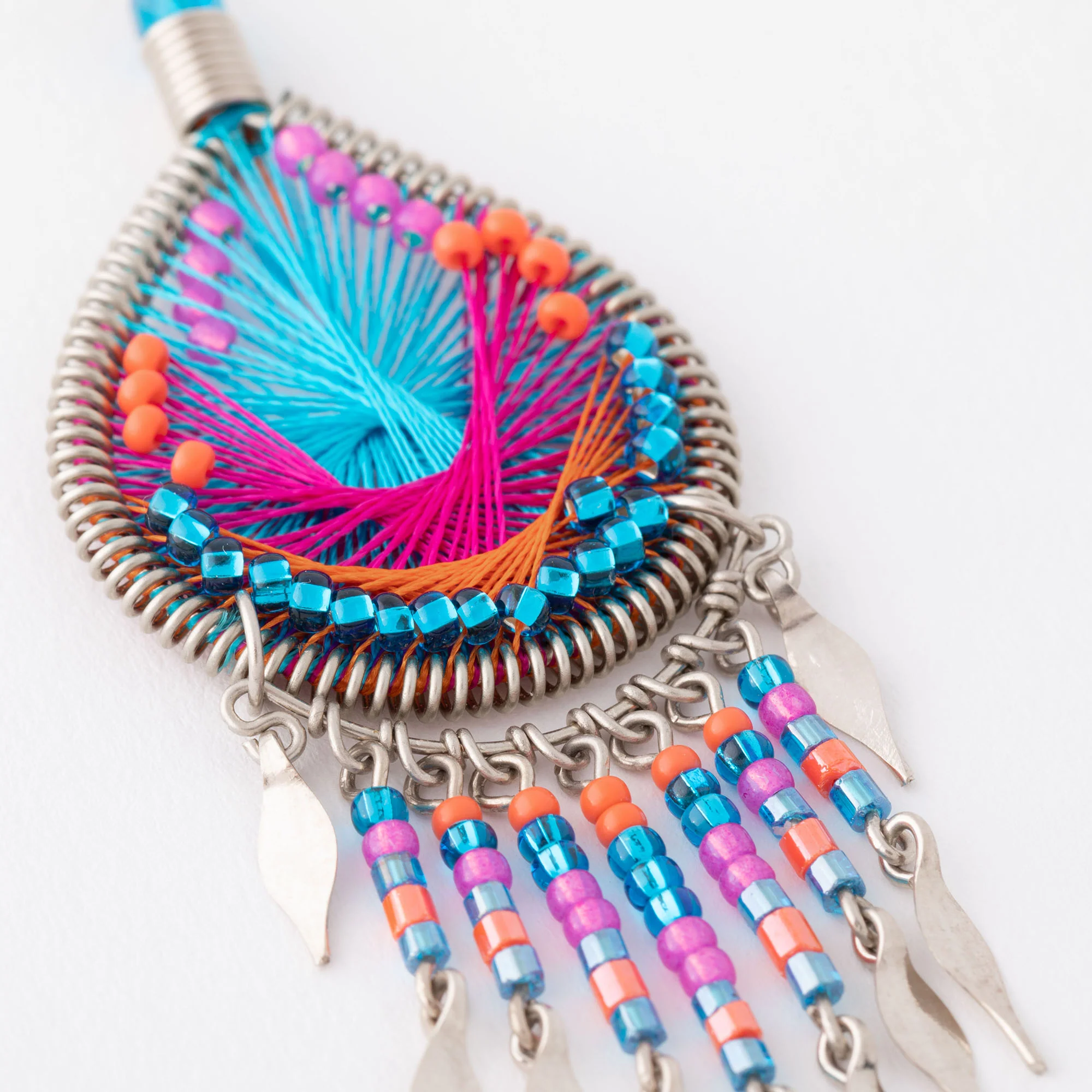 Dazzling Chandelier Thread Earrings - Image 17
