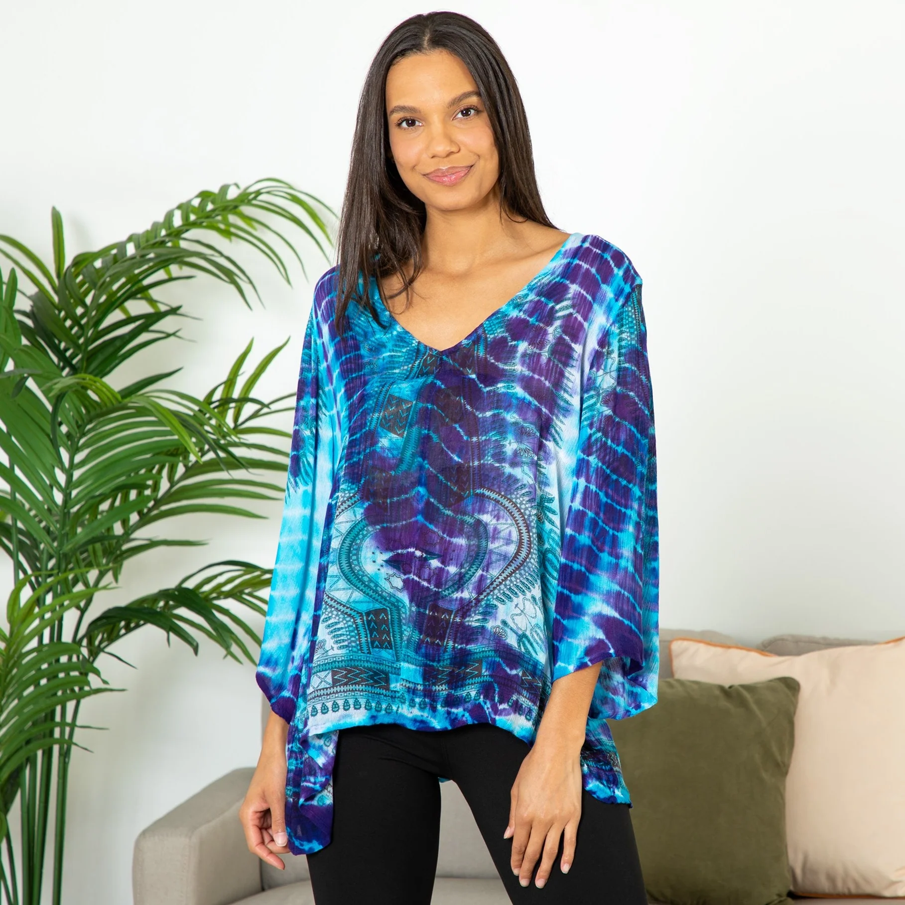 Tie-Dye Spirit Long Sleeve Top - Image 5
