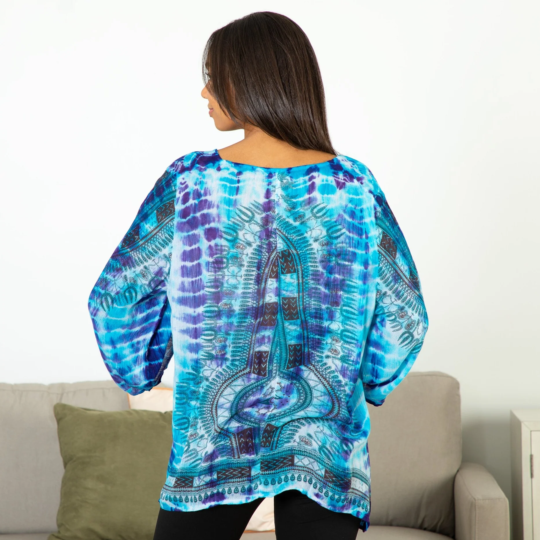 Tie-Dye Spirit Long Sleeve Top - Image 7