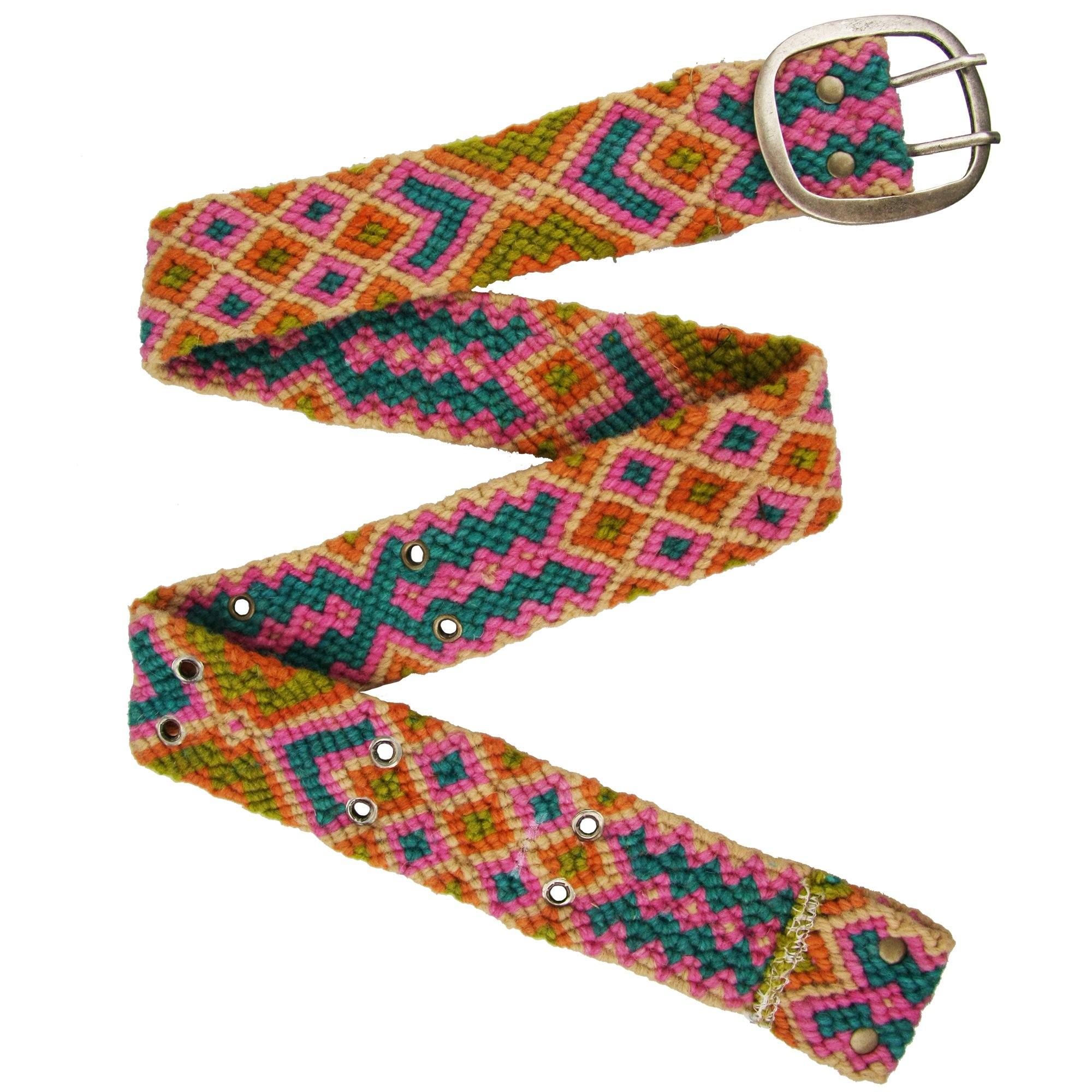 Geometric Knotted Wool Belt - Image 3