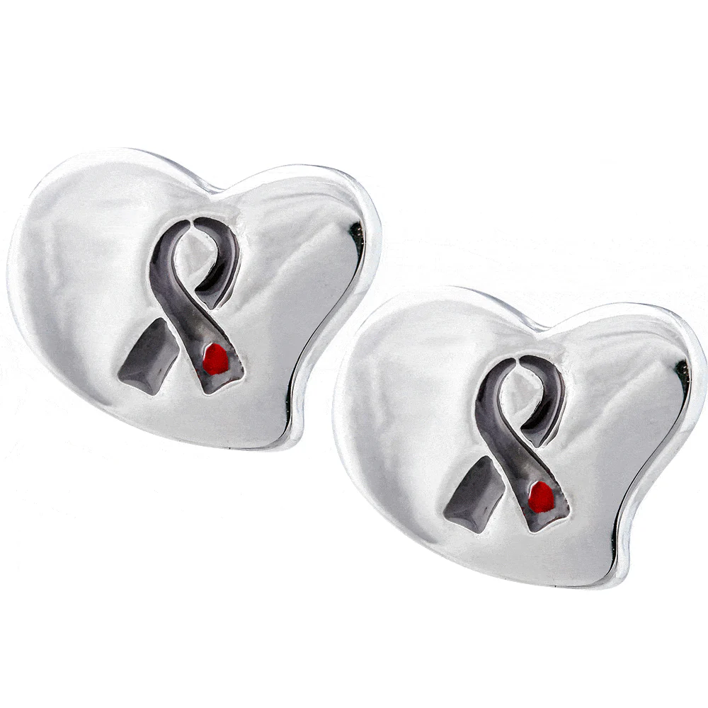 Diabetes Awareness Heart Earrings! - Image 2