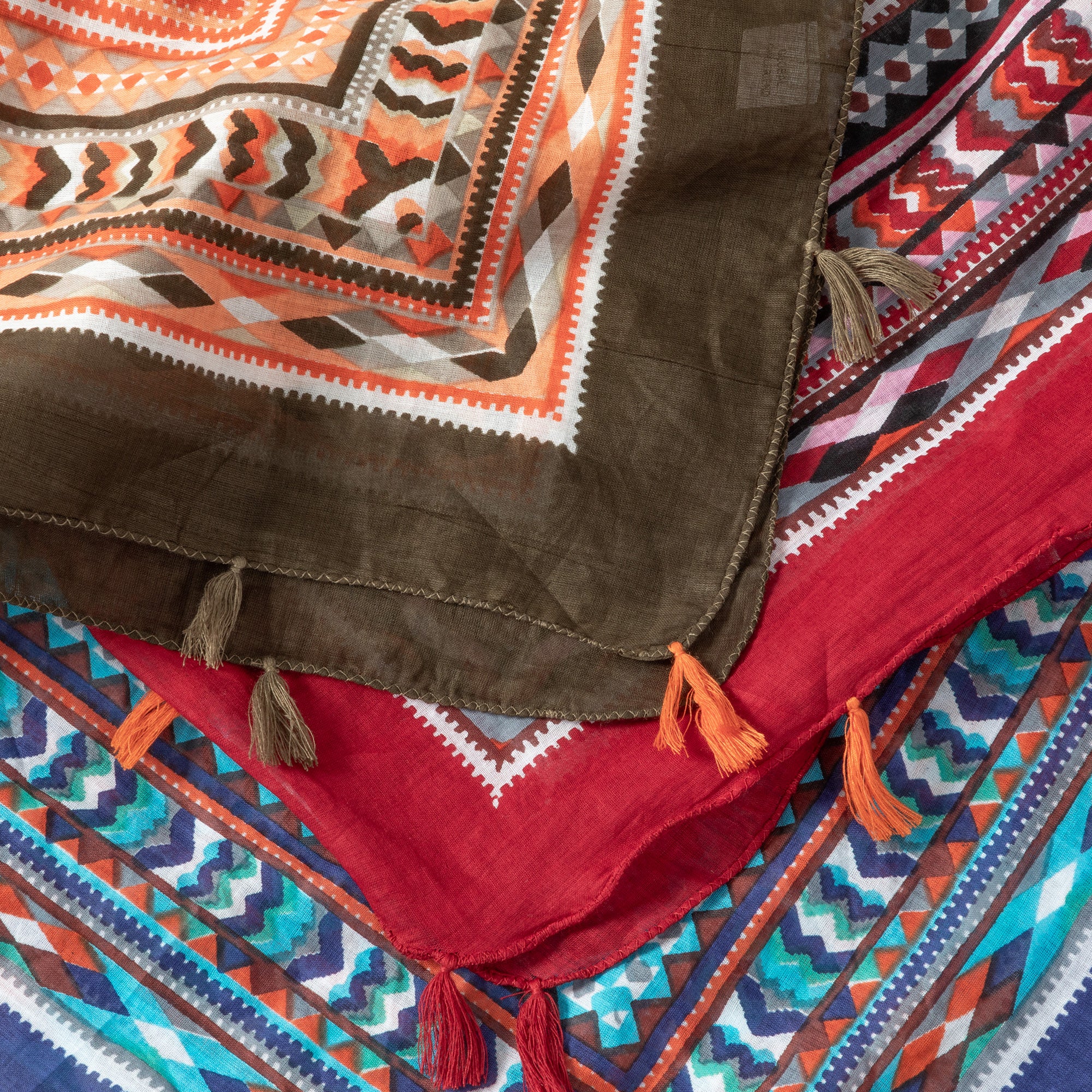 Tribal Tassel Scarf - Image 16
