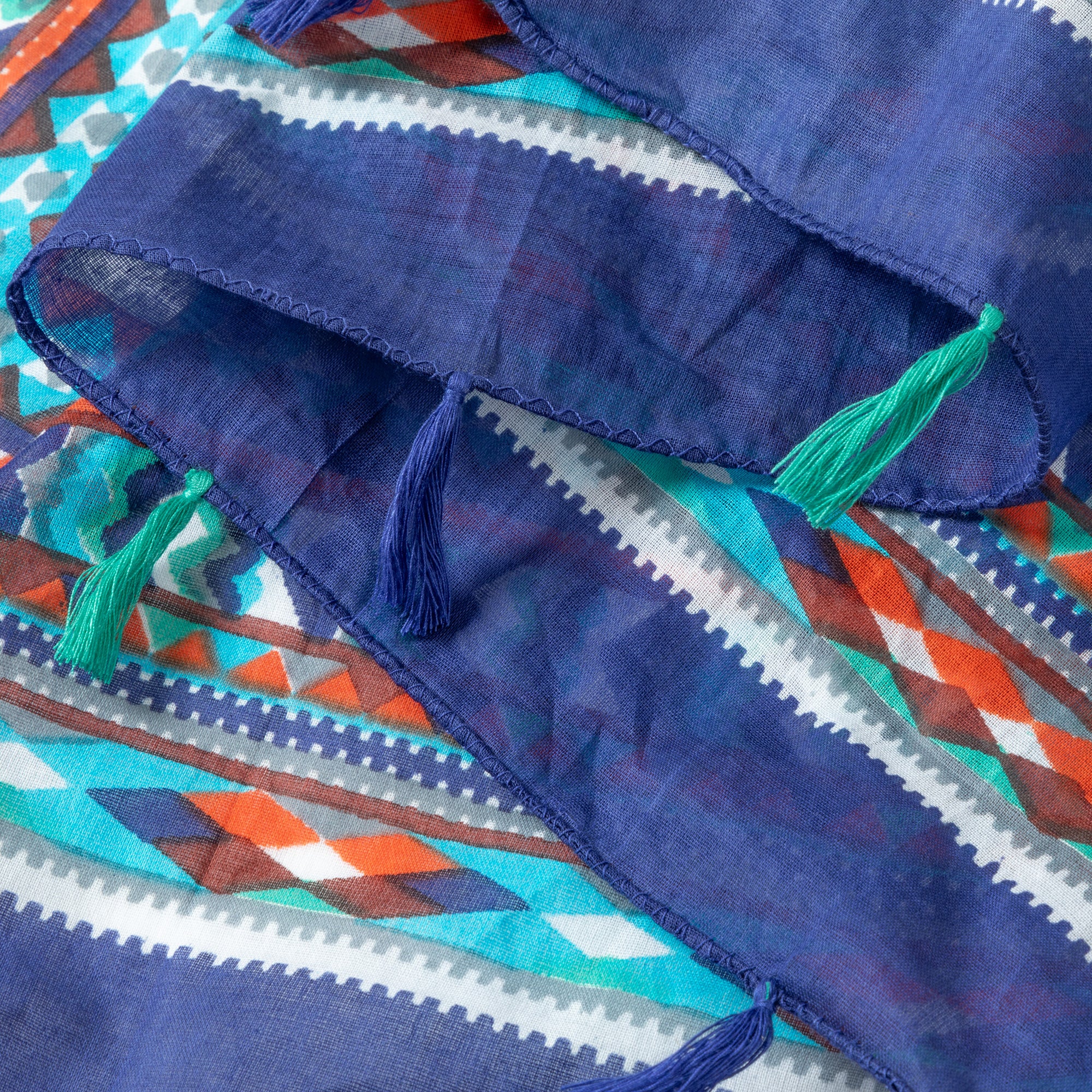 Tribal Tassel Scarf - Image 5