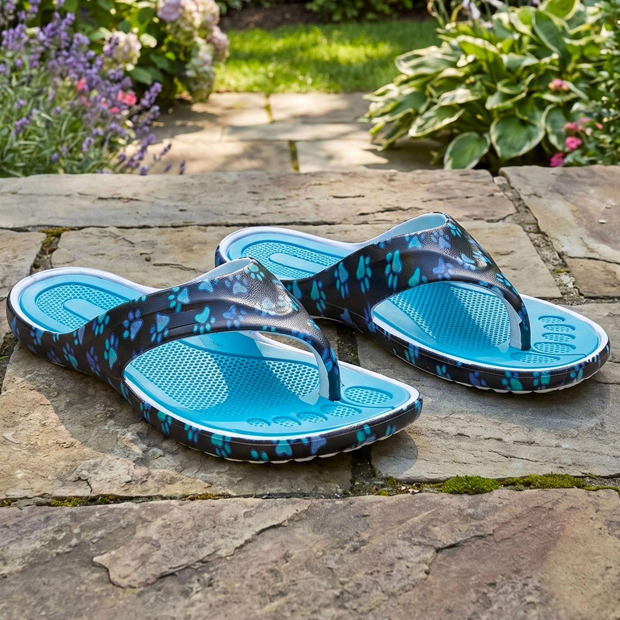Walking Paws Flip Flops - Image 23