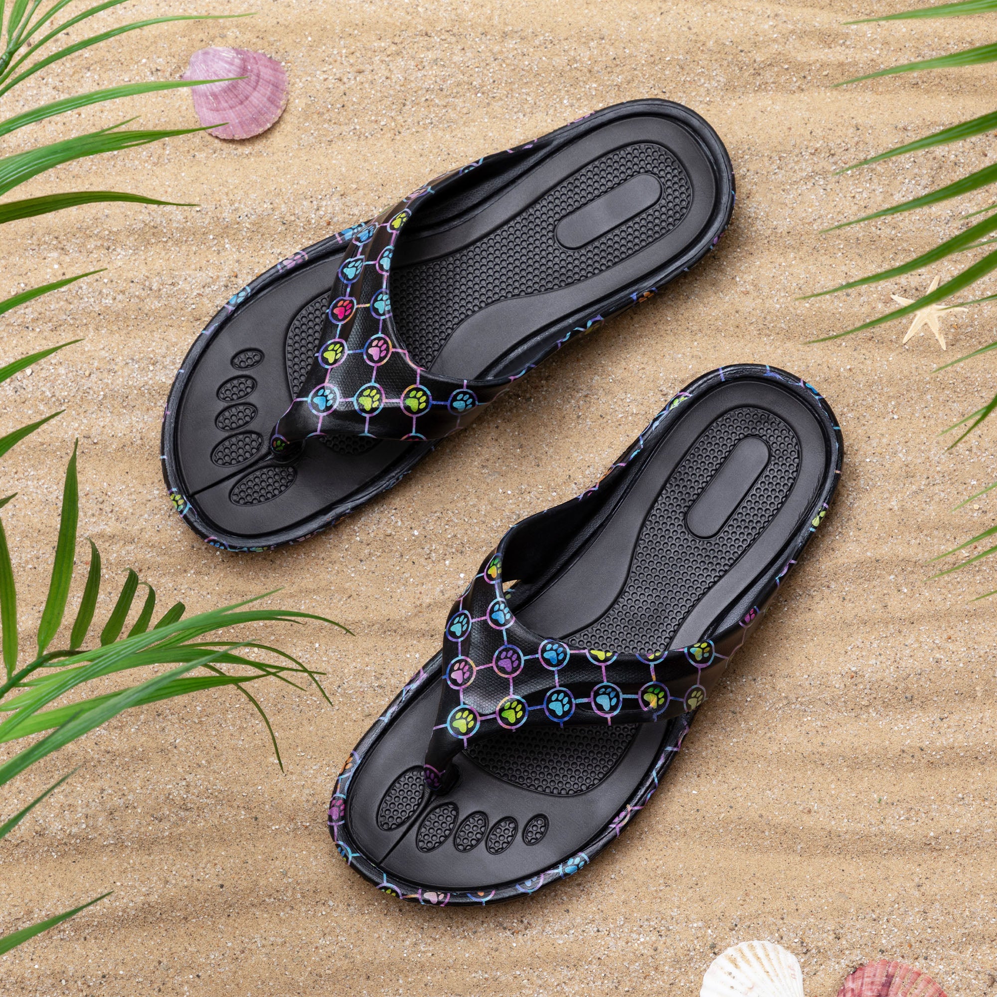 Walking Paws Flip Flops - Image 26