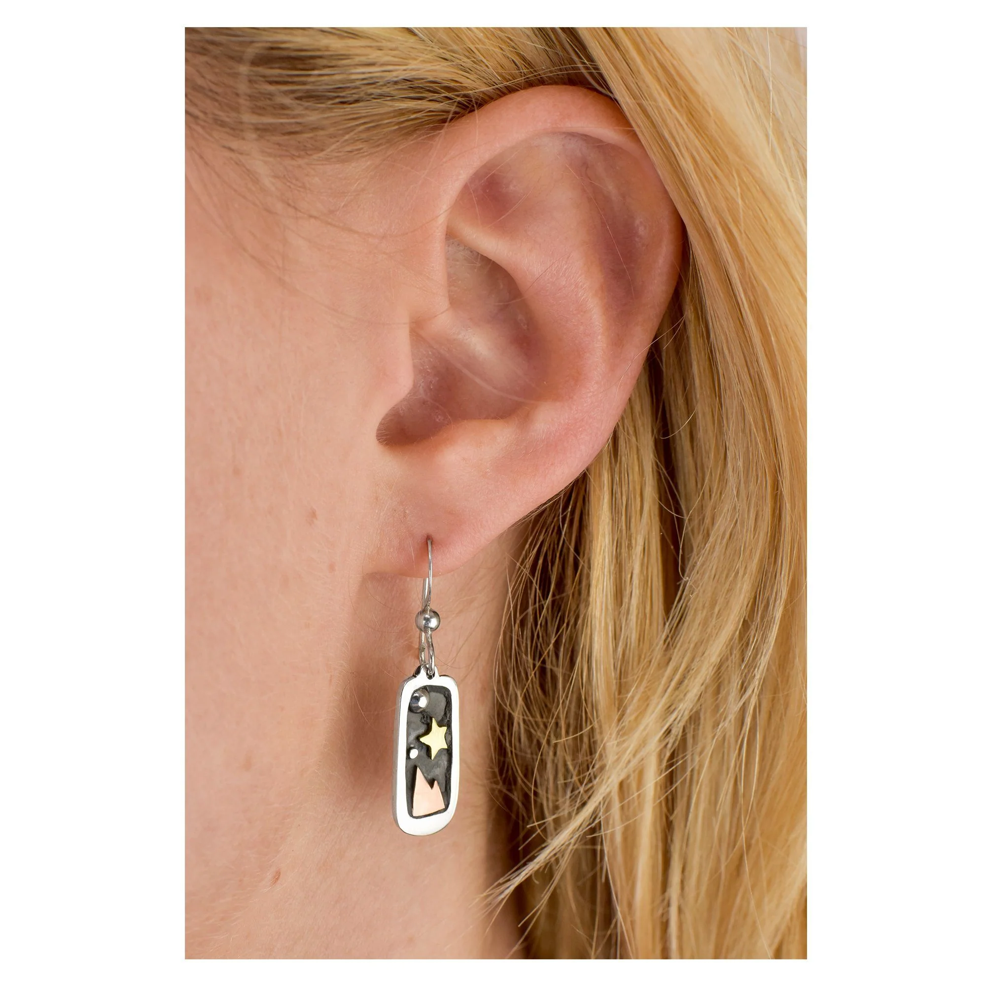 Mountain Starlight Sterling Earrings - Image 2