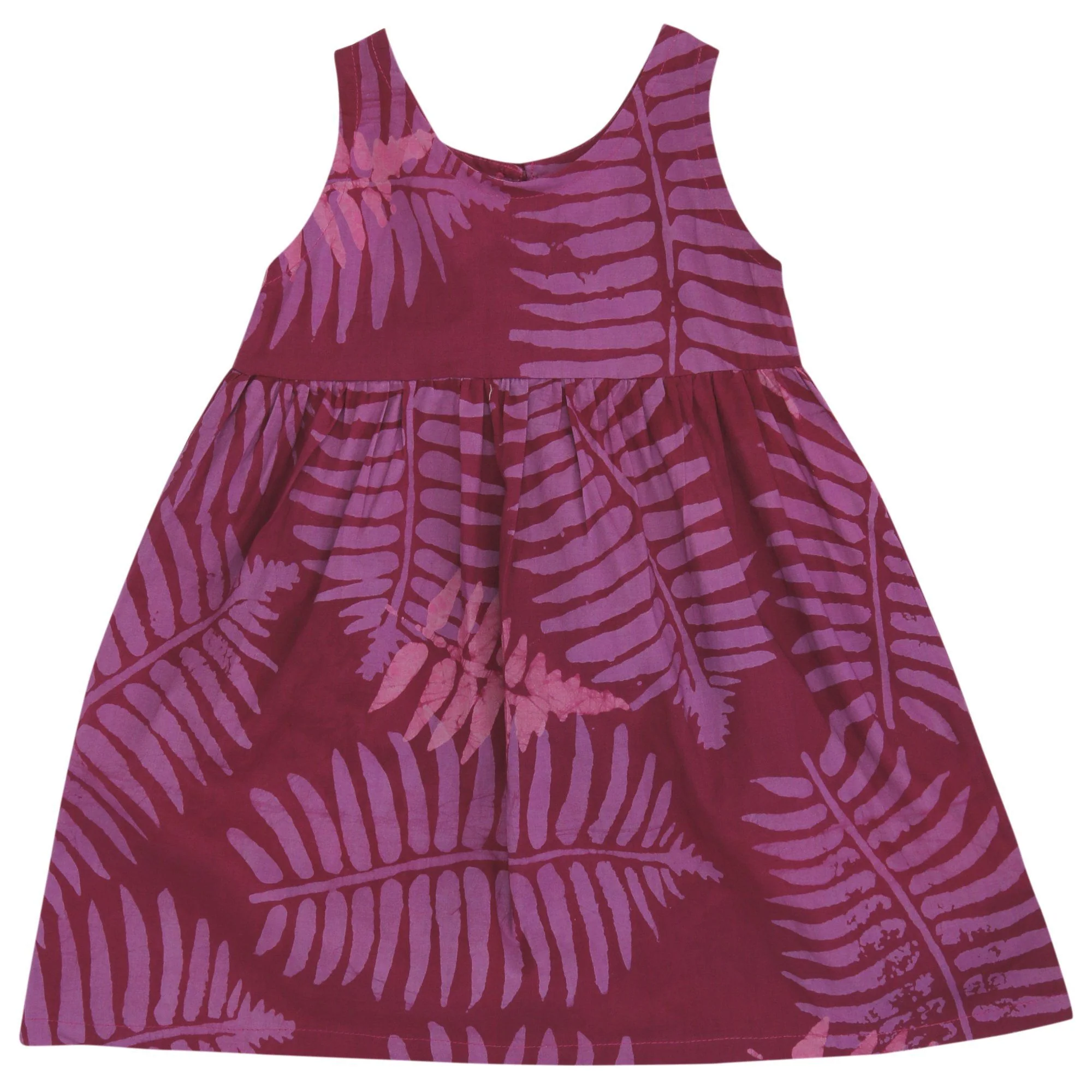 Ghana Batik Girls' Sundress - Image 3