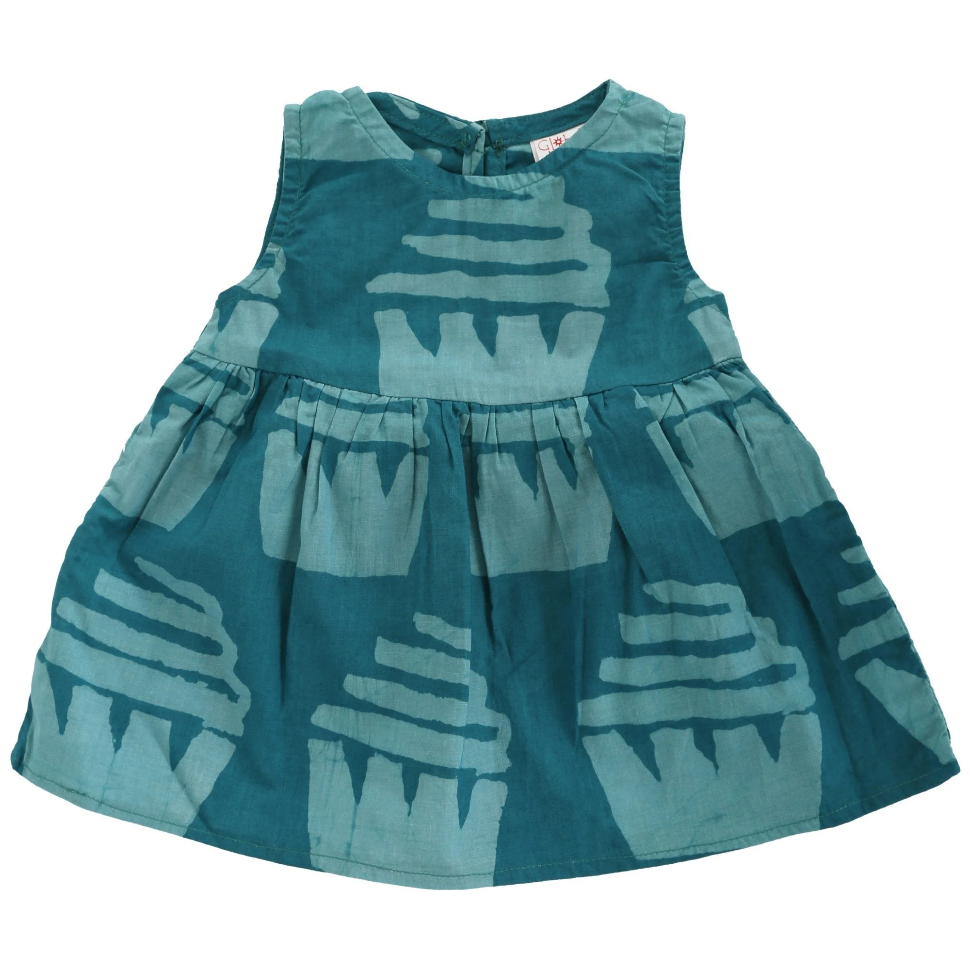Ghana Batik Girls' Sundress - Image 5
