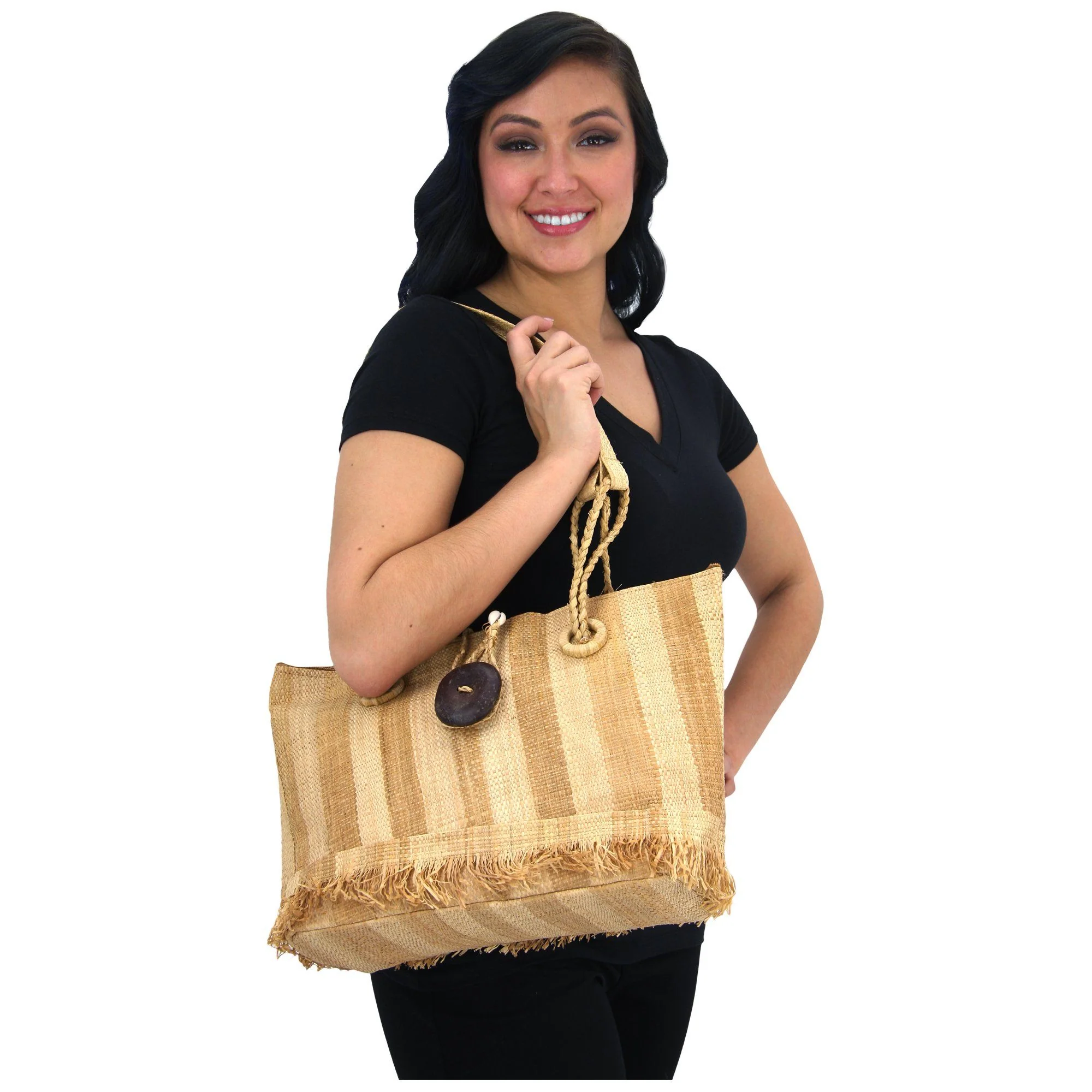 Ema Raffia Bag - Image 2