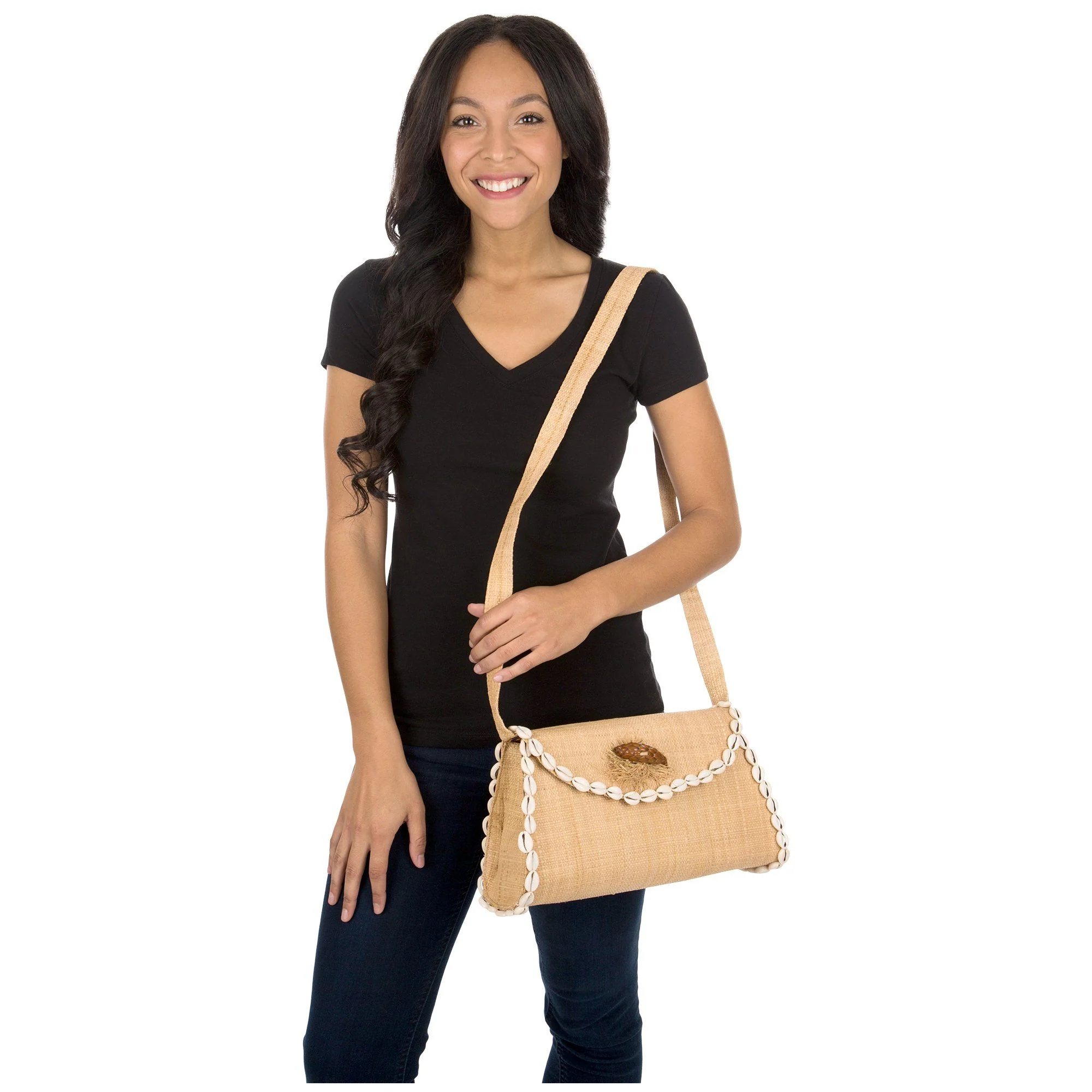 Rina Raffia Bag - Image 2