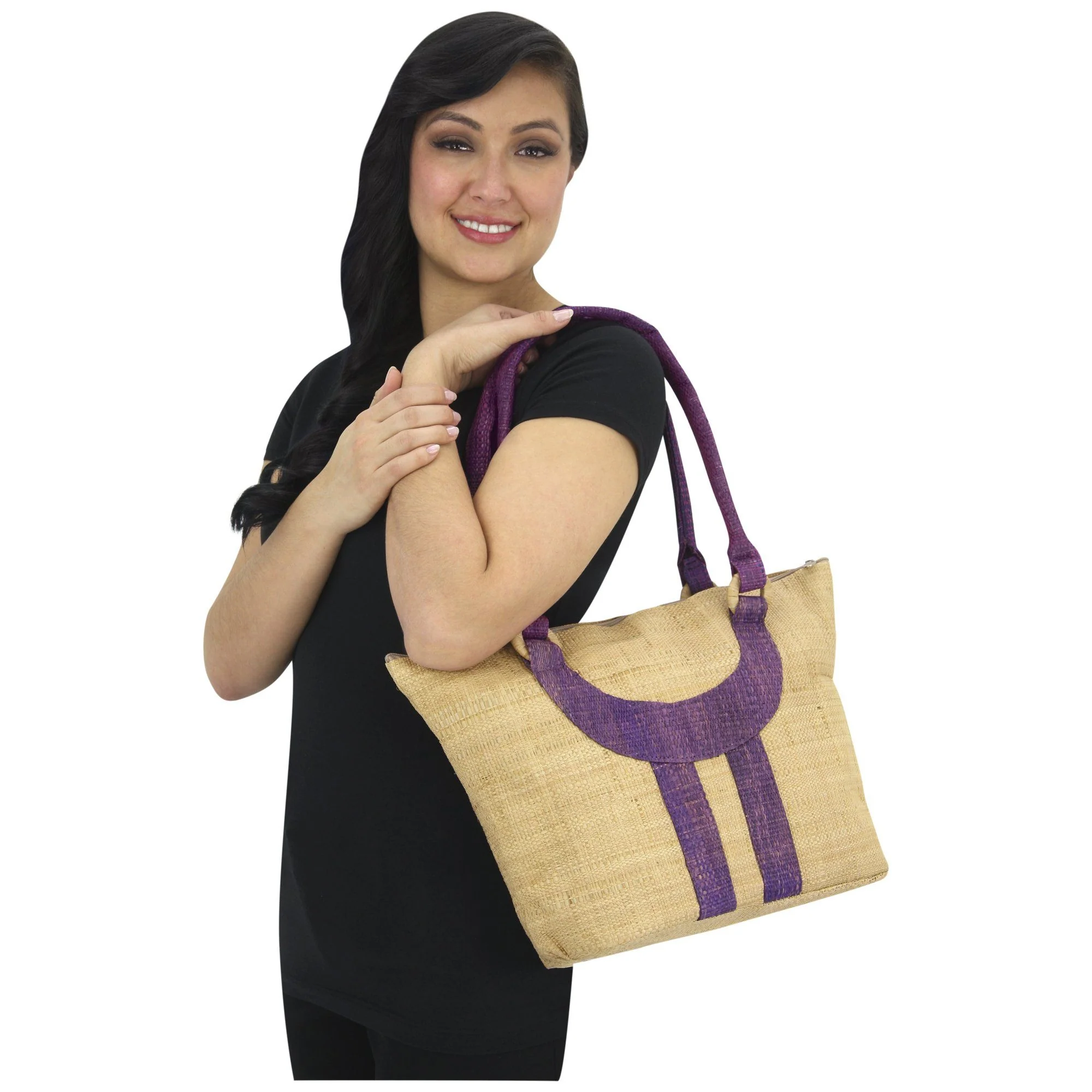 Jana Raffia Bag - Image 2