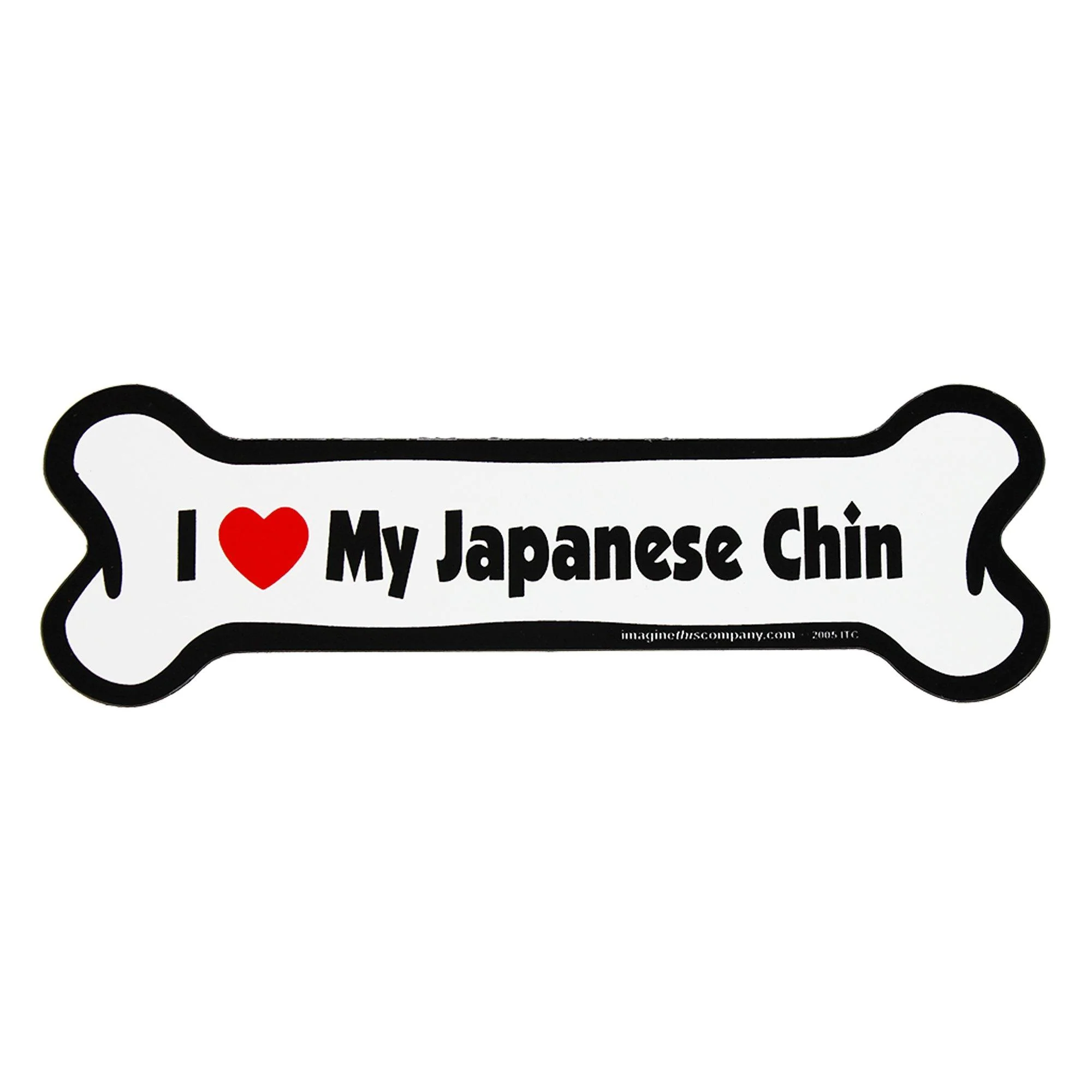 I Love My Dog Car Magnet: Breeds A - K - Image 9