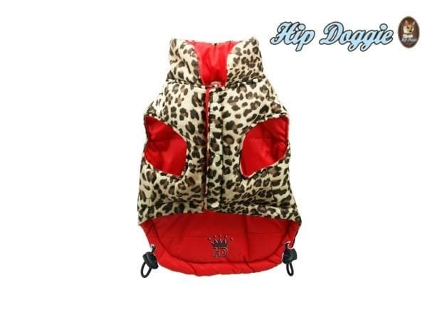Red & Leopard Reversible Vest - Image 3