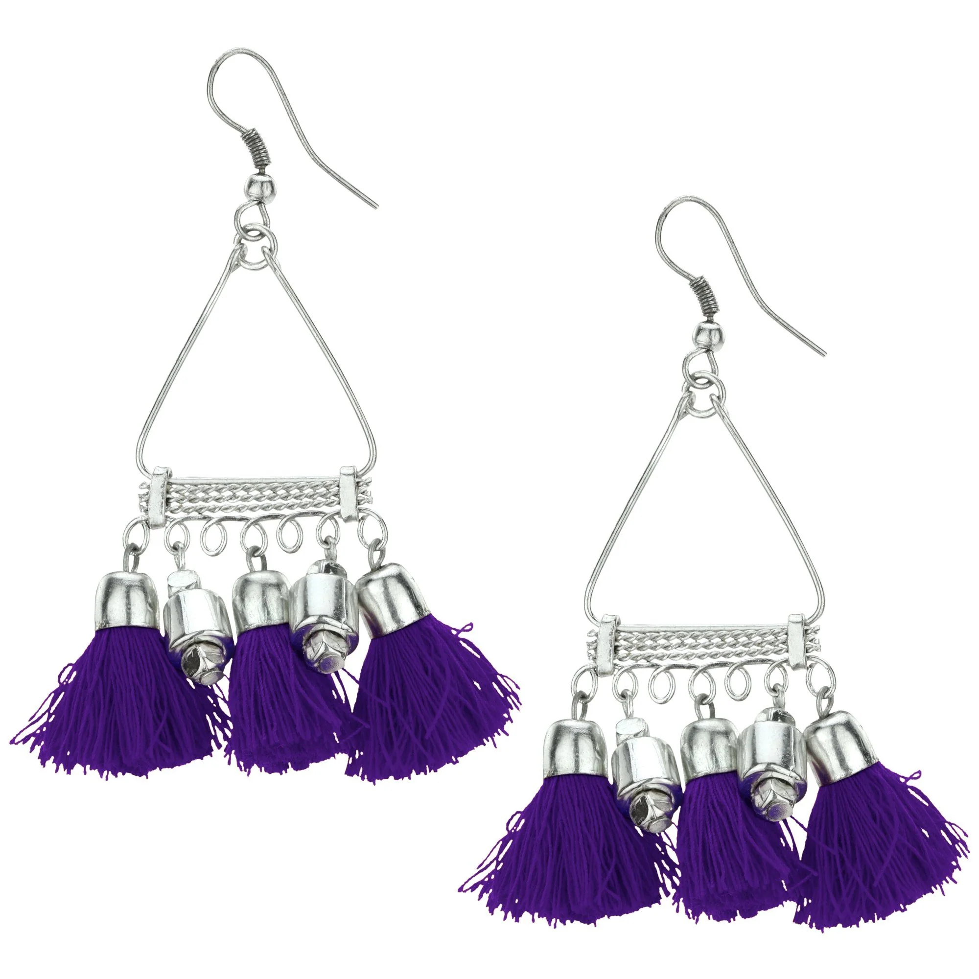 Taj Tassel Earrings - Image 10