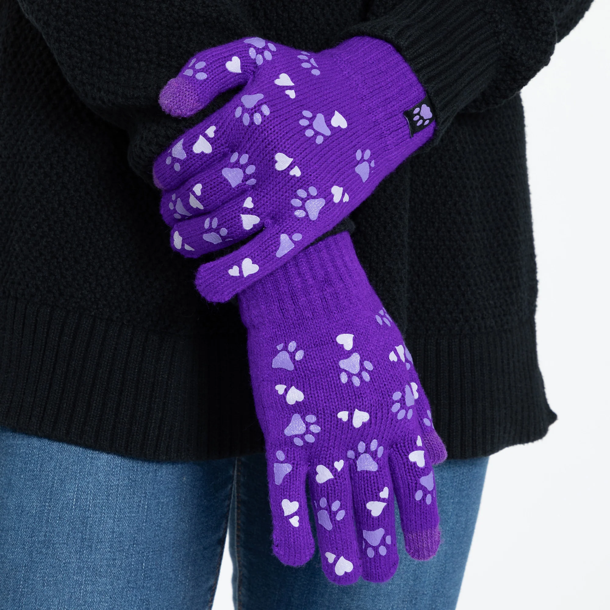 Paw Print Touch Screen Gloves - Image 22