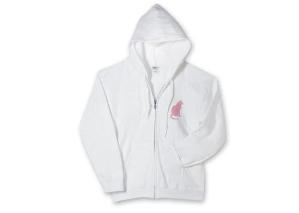 Feline Fine Zip Hoodie - Image 2
