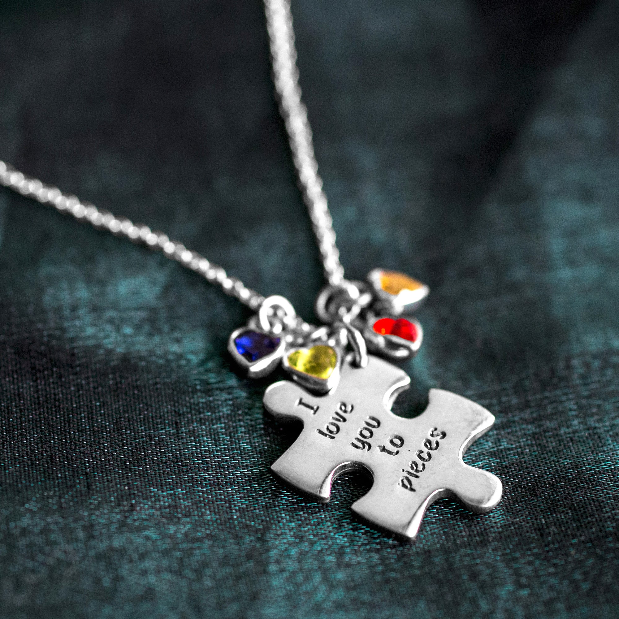 Love You To Pieces Sterling Necklace - Image 2