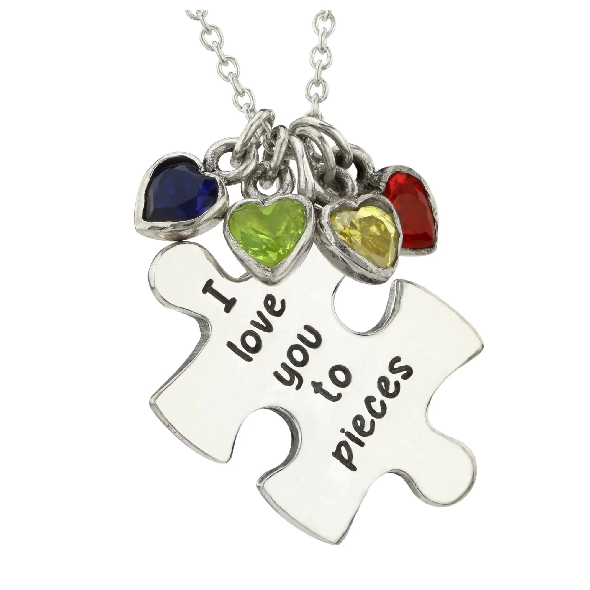 Love You To Pieces Sterling Necklace - Image 4