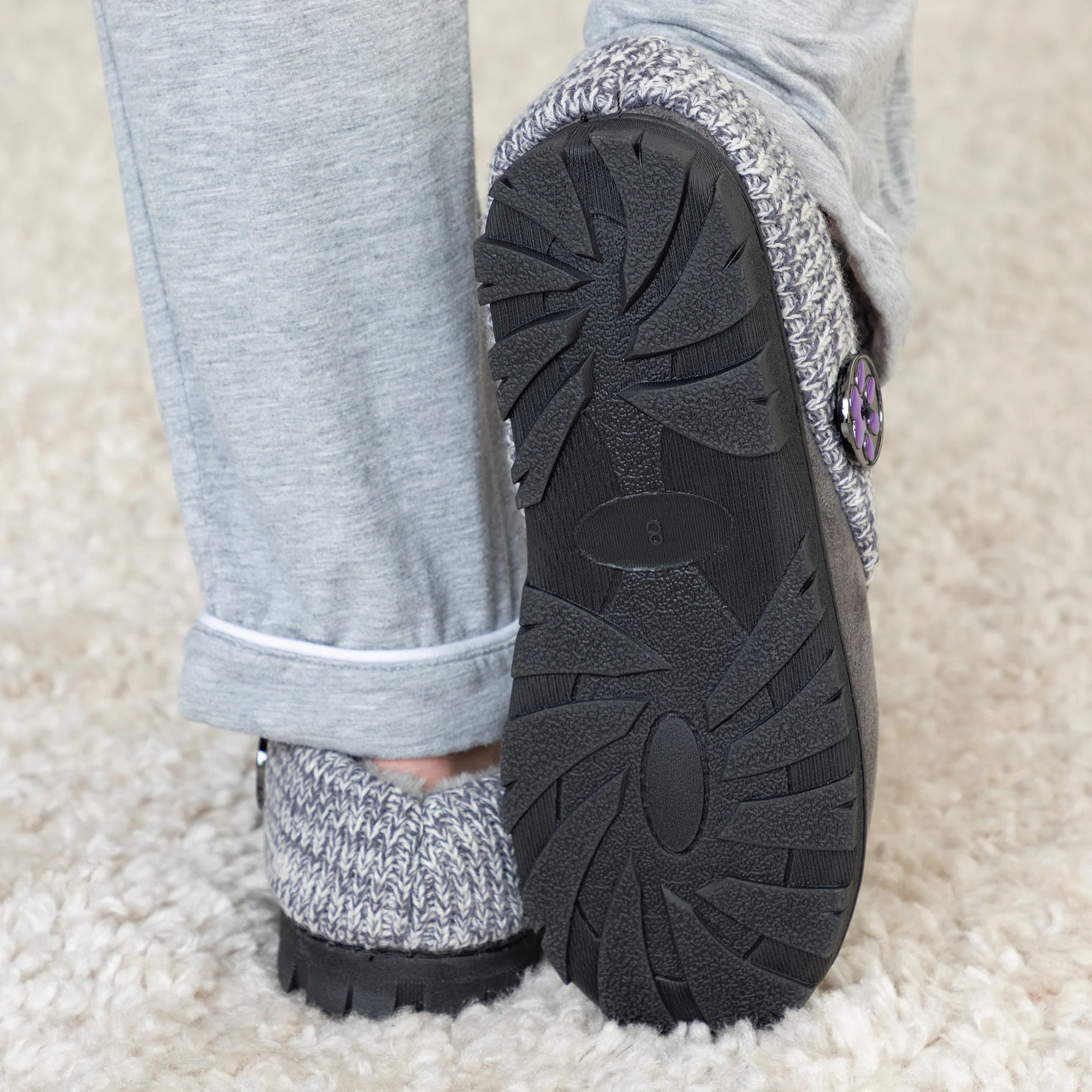 Purple Paw Comfy Clog Slipper Shoes - Image 14