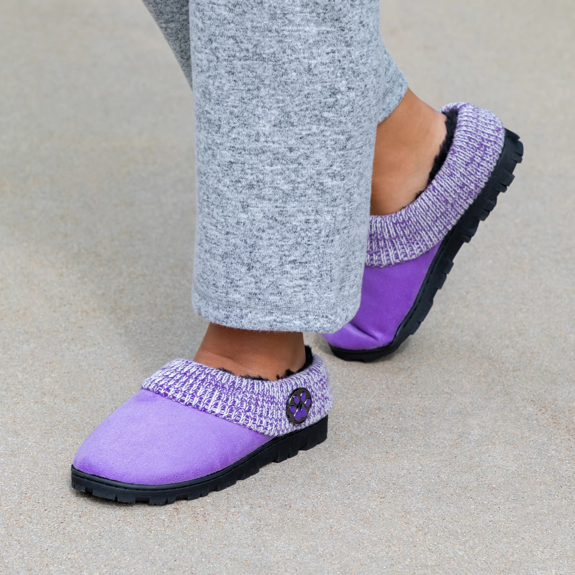 Purple Paw Comfy Clog Slipper Shoes - Image 18