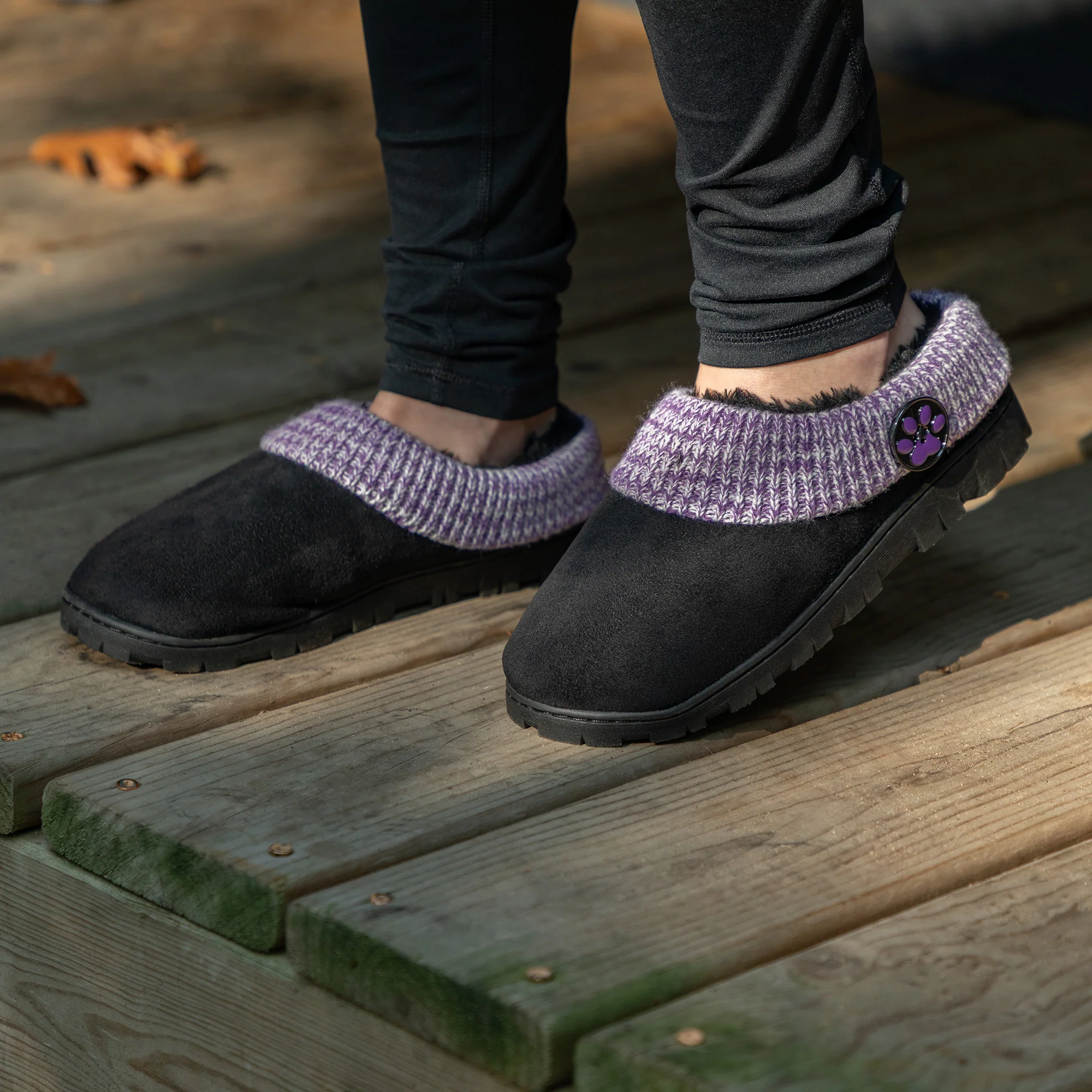 Purple Paw Comfy Clog Slipper Shoes - Image 4