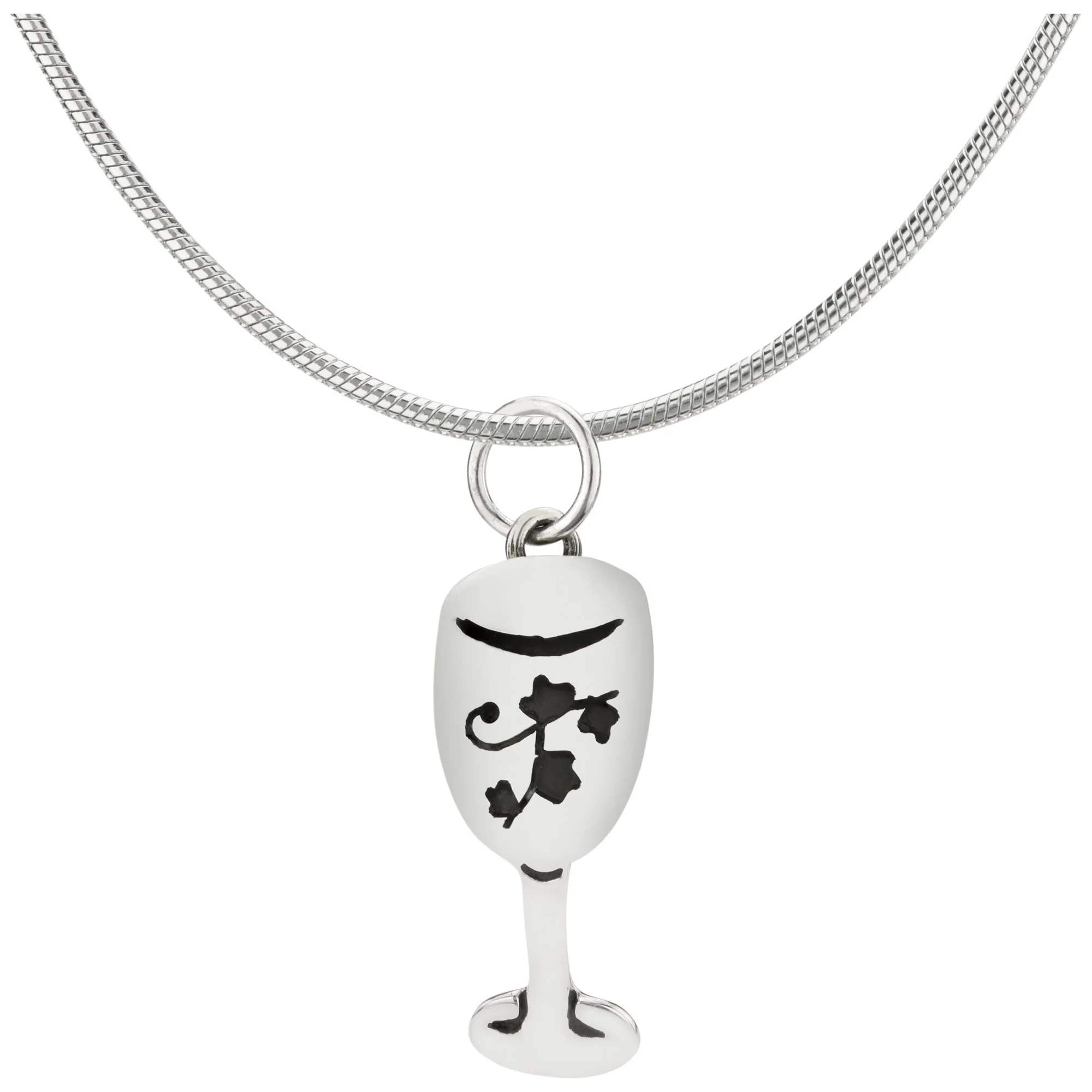 Wine Glass Sterling Necklace - Image 2