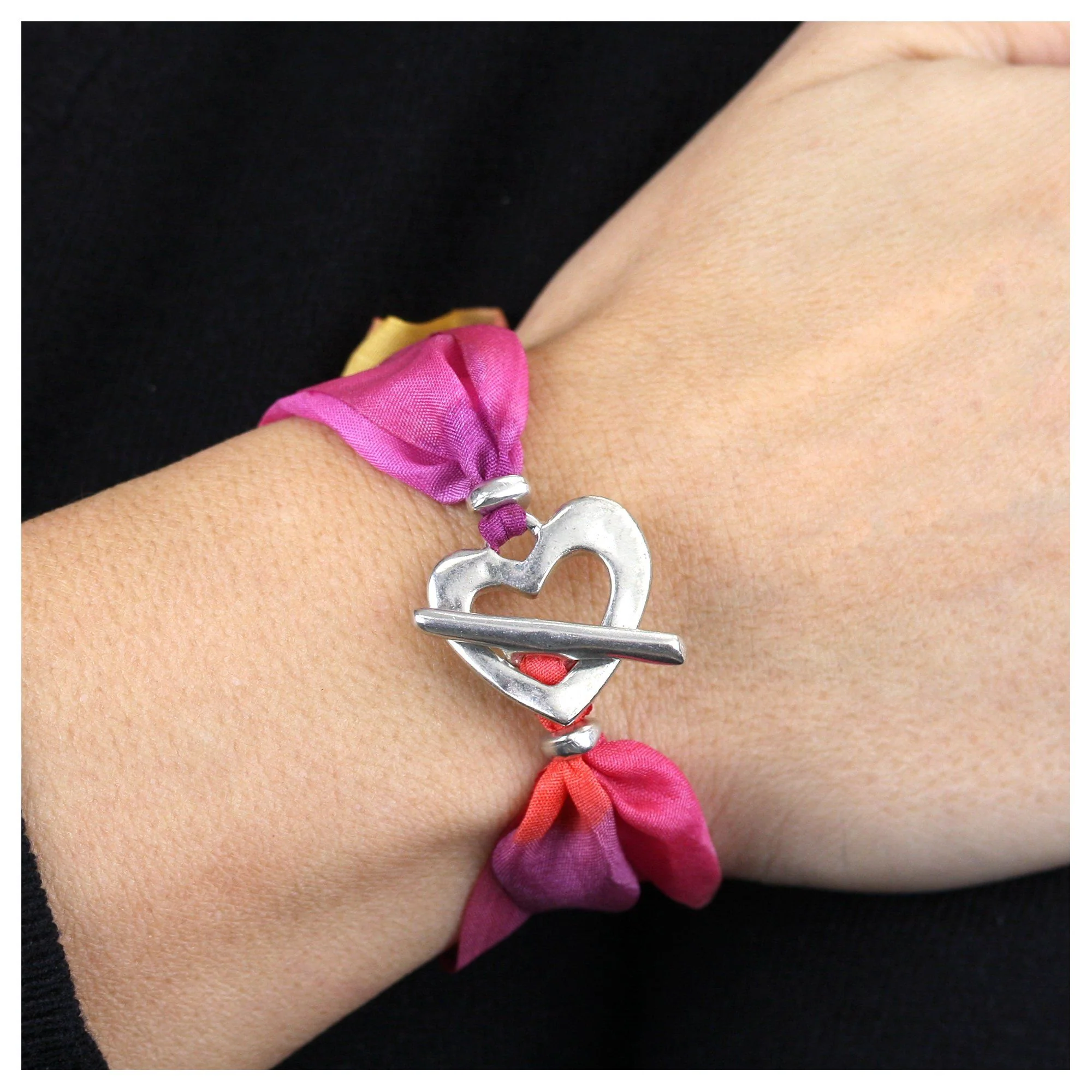 Heart Toggle Bracelet - Image 2