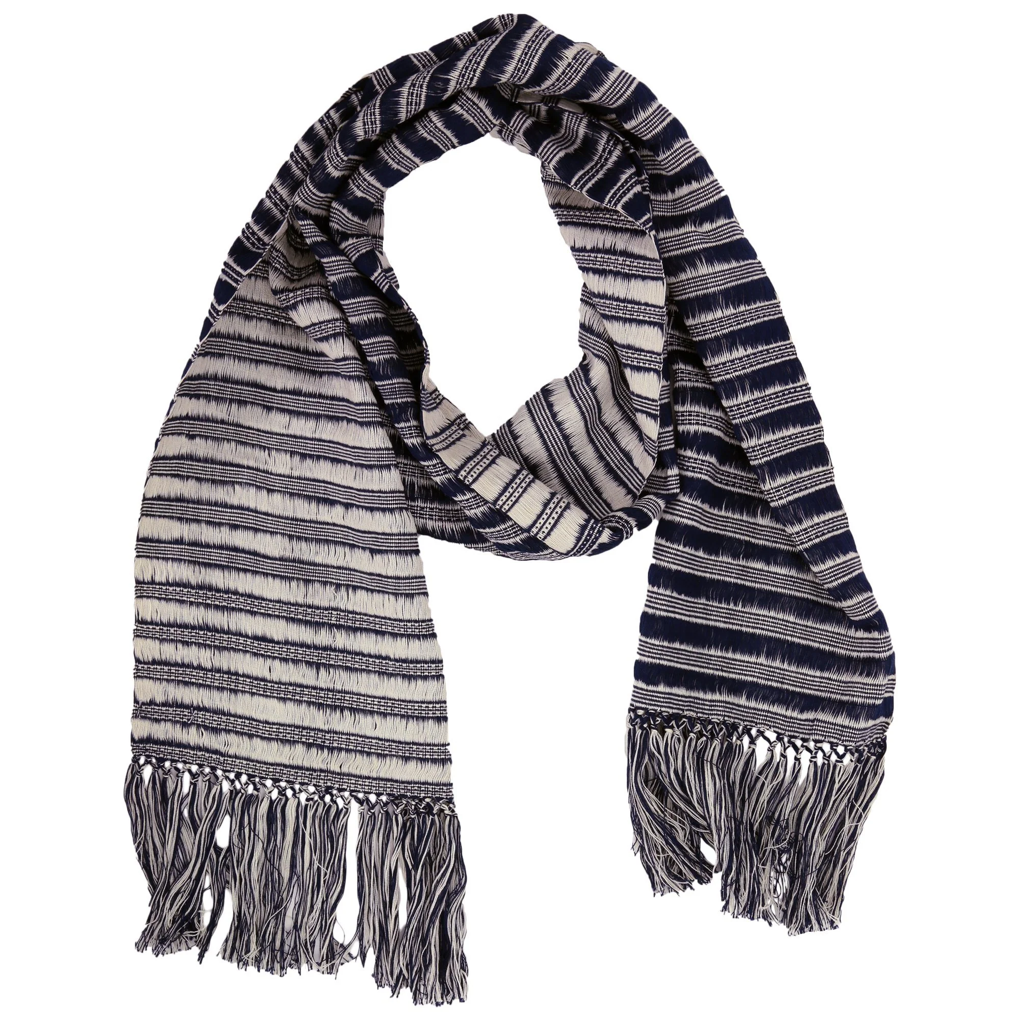 Chuwila Woven Cotton Scarf - Image 3