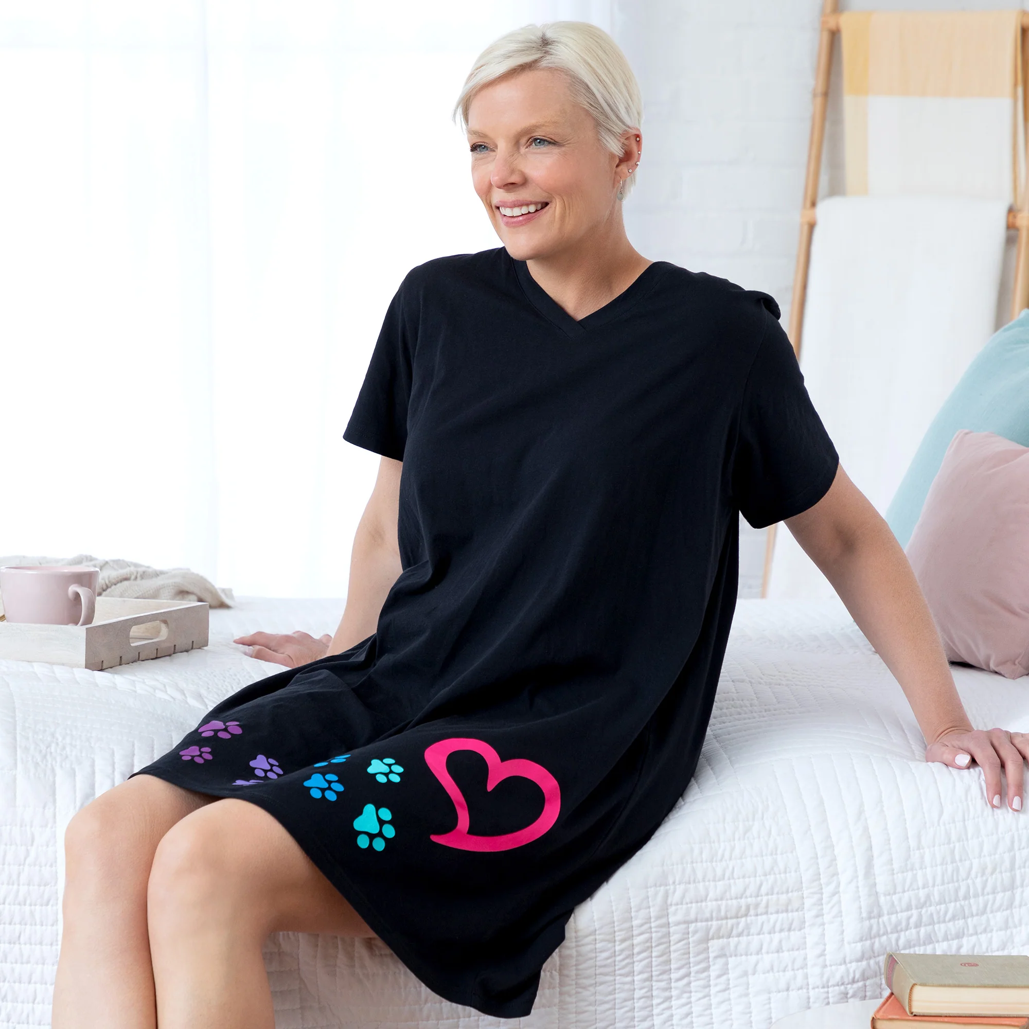 Paws to My Heart Nightgown - Image 3