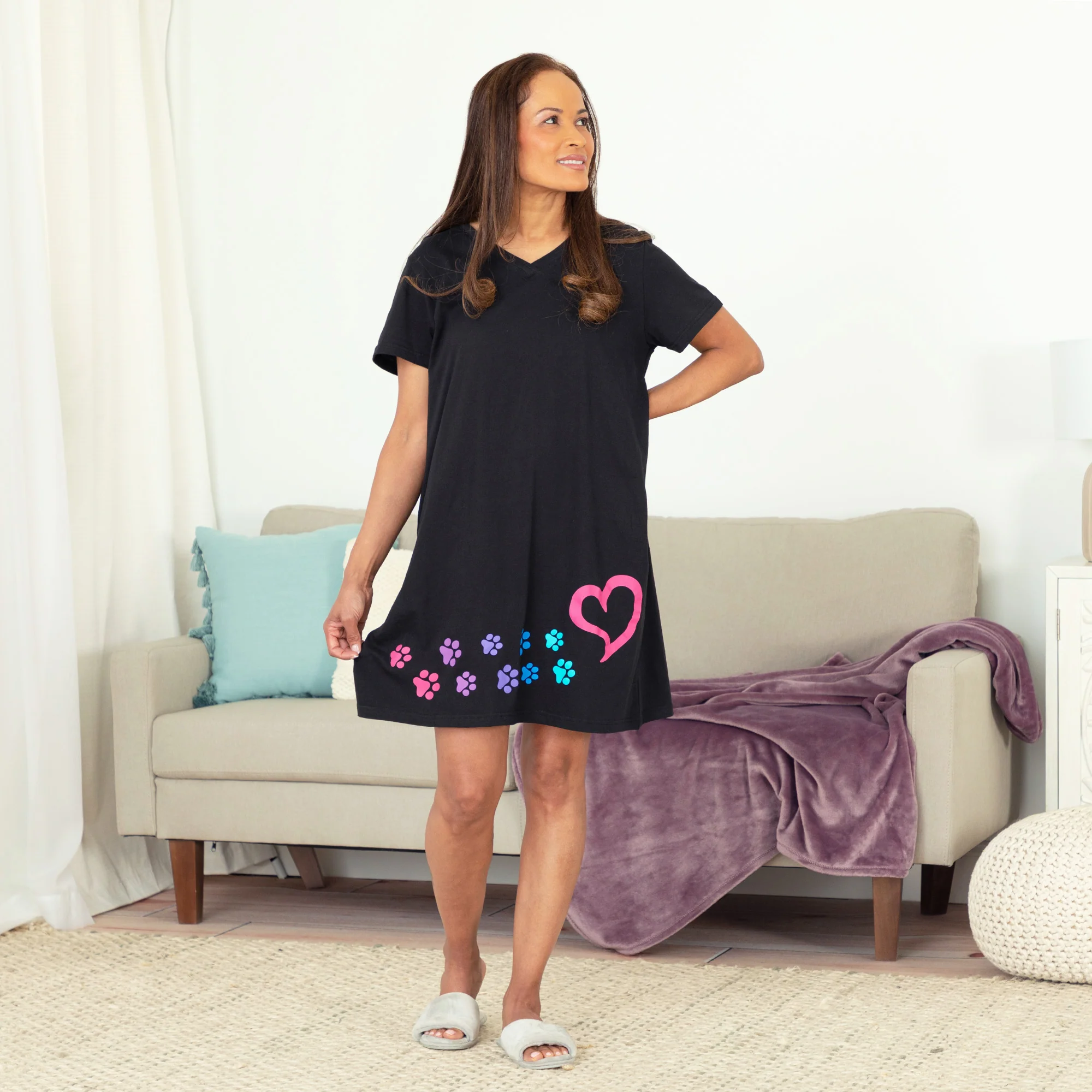 Paws to My Heart Nightgown - Image 9