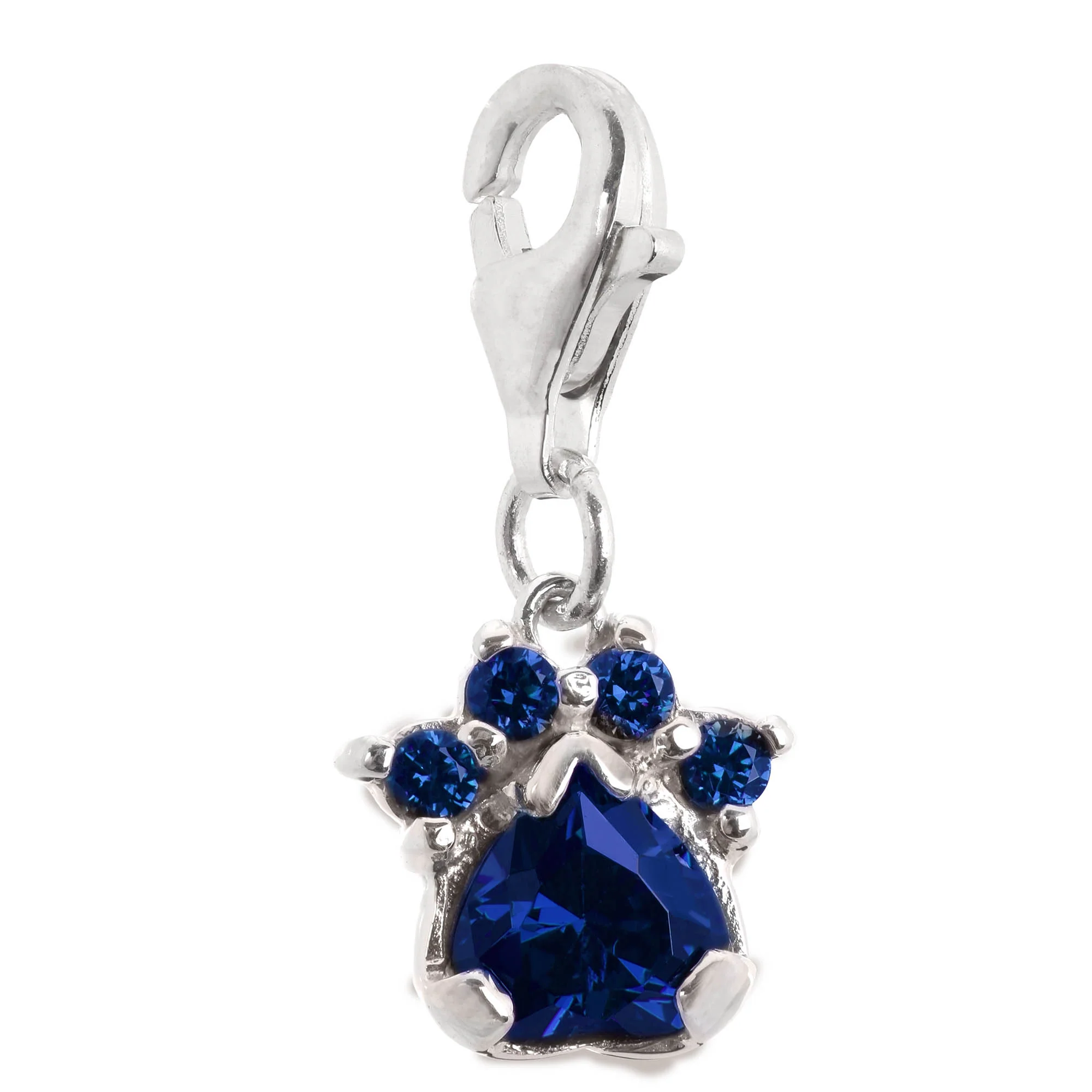 Paw Print Birthstone Charms - Image 10
